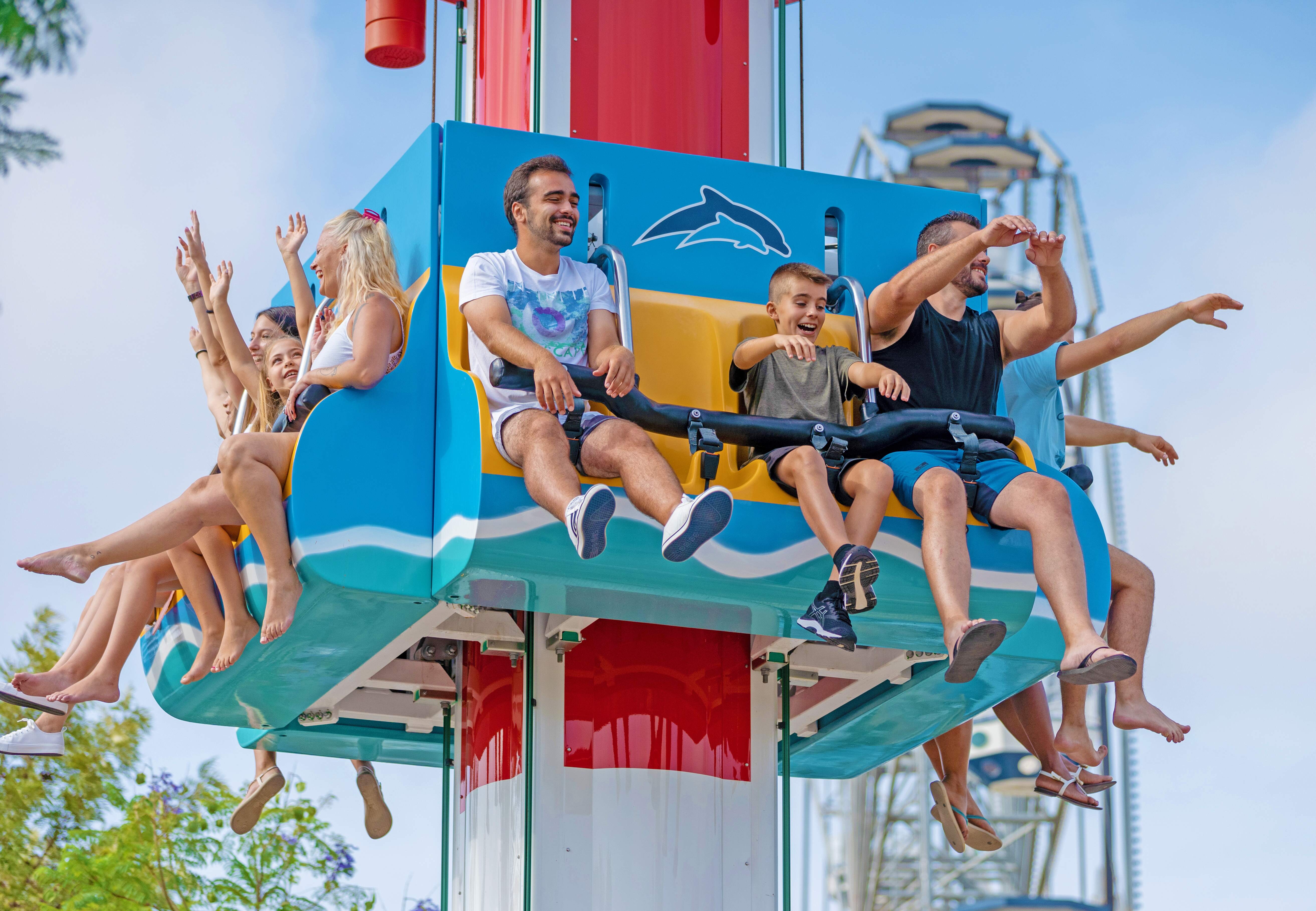 1-day admission ticket. Junior | Senior >= 1.00 metre - 10 years old >= 65 years old