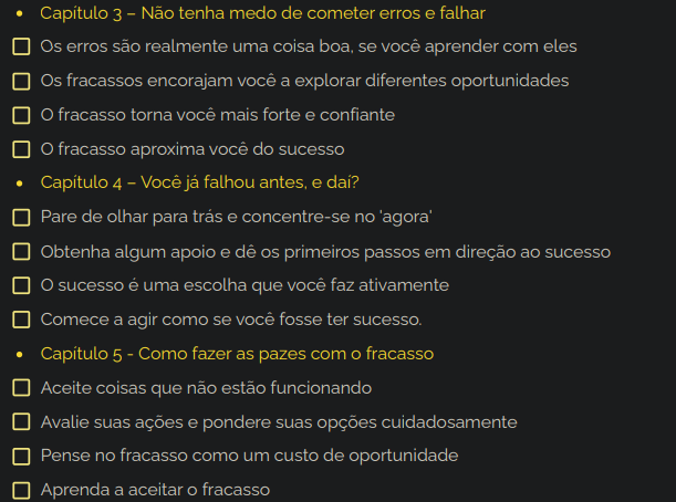 Livro Digital: Como Transformar Fracassos em Degraus Para o Sucesso + Áudio Livro