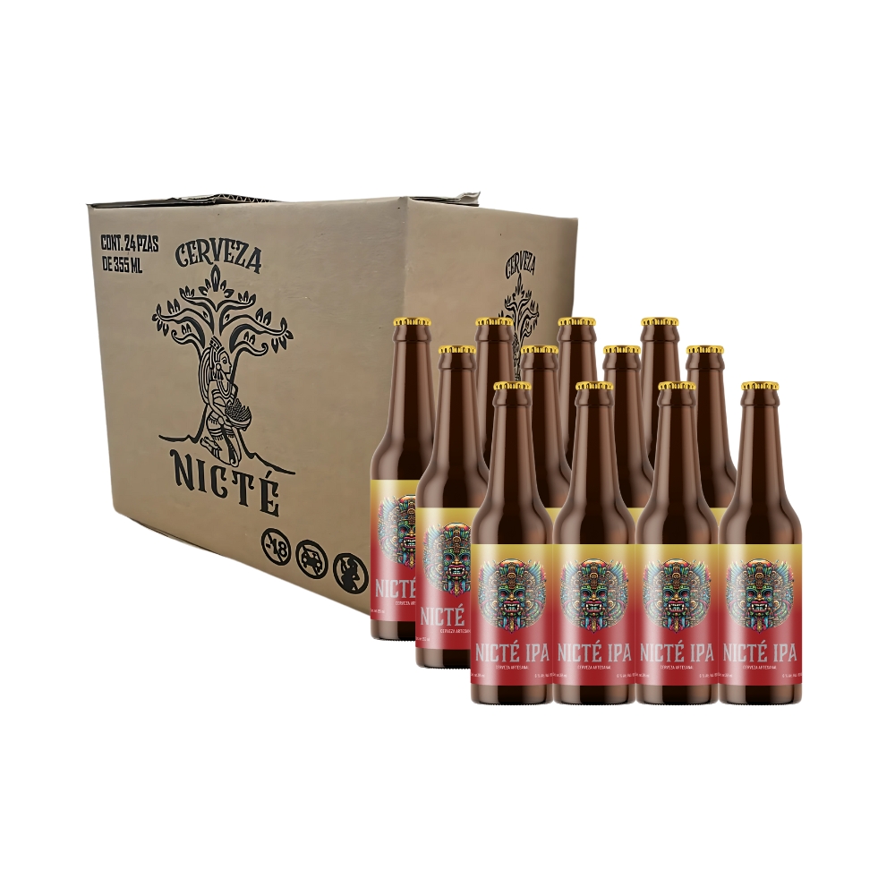 24 pack - Cervezas Nicté IPA