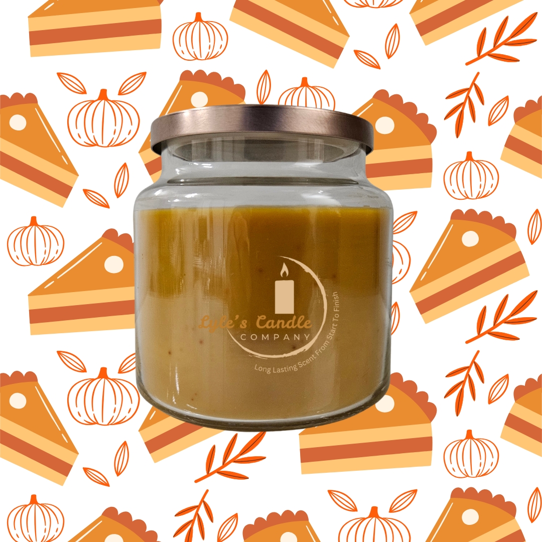 Pumpkin Pie Scented Candle🎃🥧