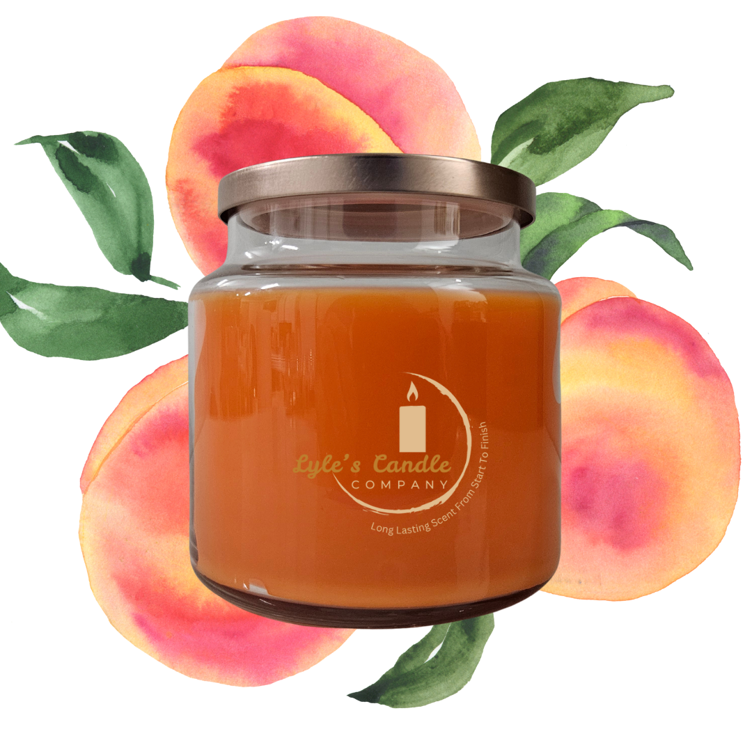 Peach Scented Candle🍑✨