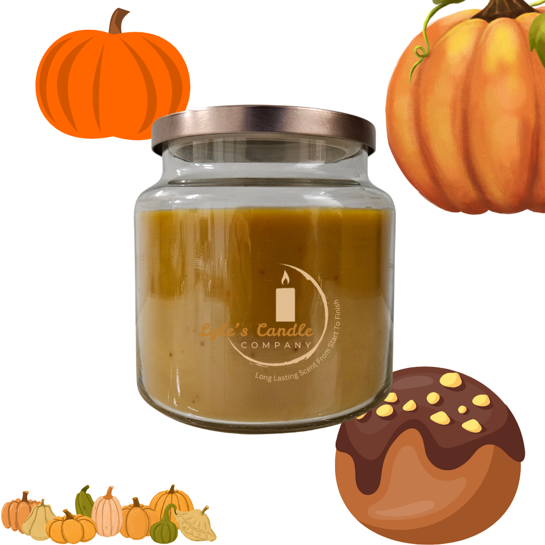 Pumpkin Crunch Scented Candle🎃🍯