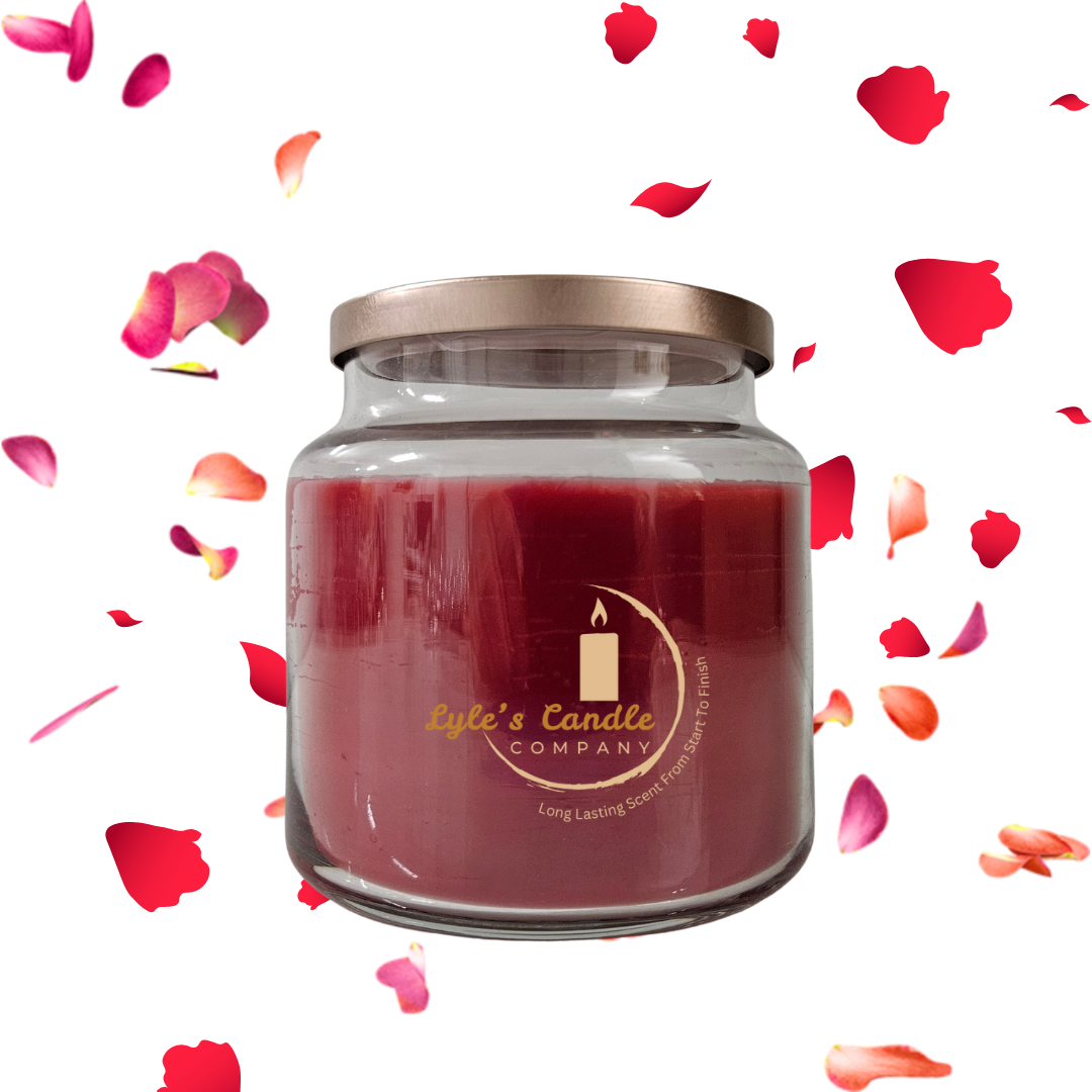 Rose Petal Scented Candle🌹✨