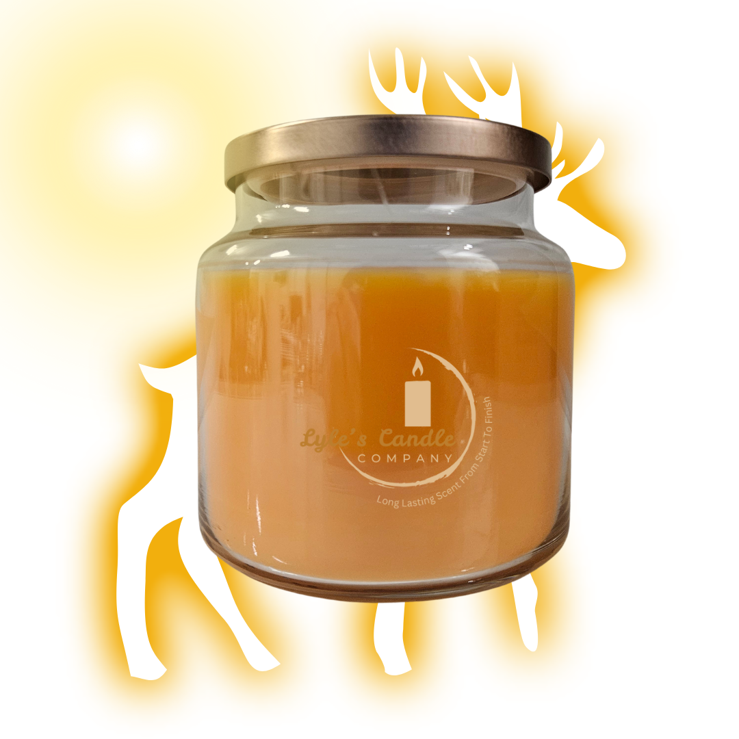 Autumn Glow Scented Candle 🍂✨🌲