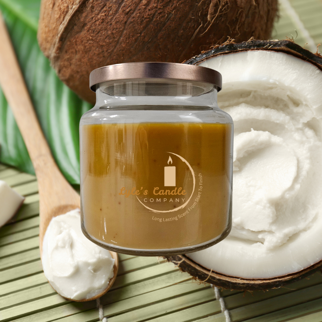 Bamboo and Coconut Scented Candle🎍🥥✨