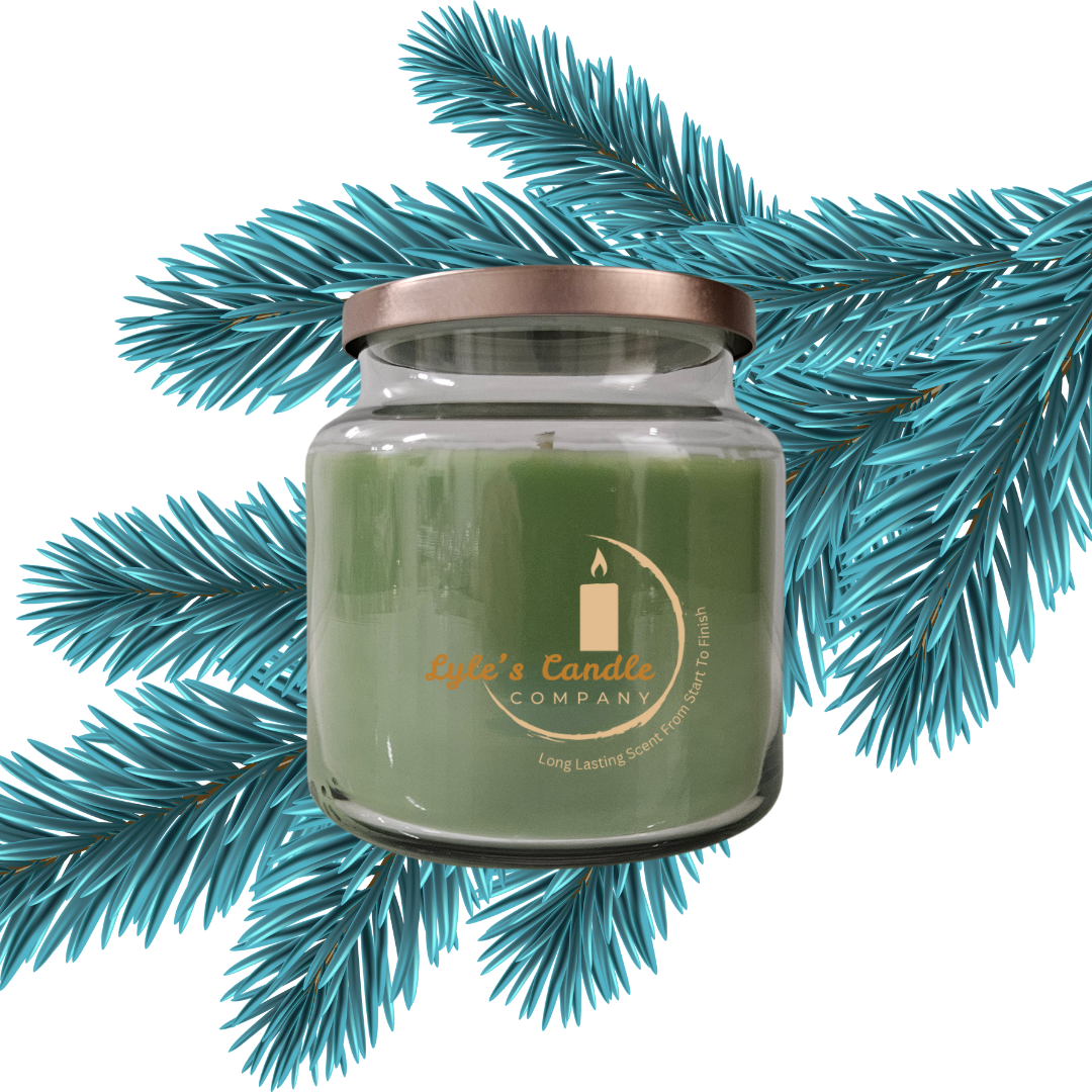 Blue Spruce Scented Candle🌲❄️