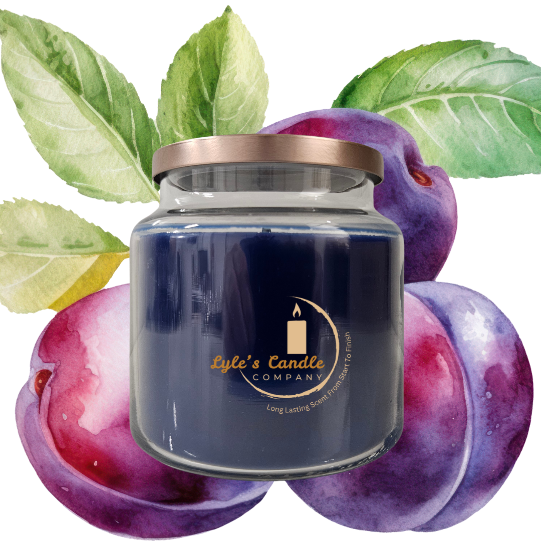 Cashmere Plum Scented Candle🍑🌸