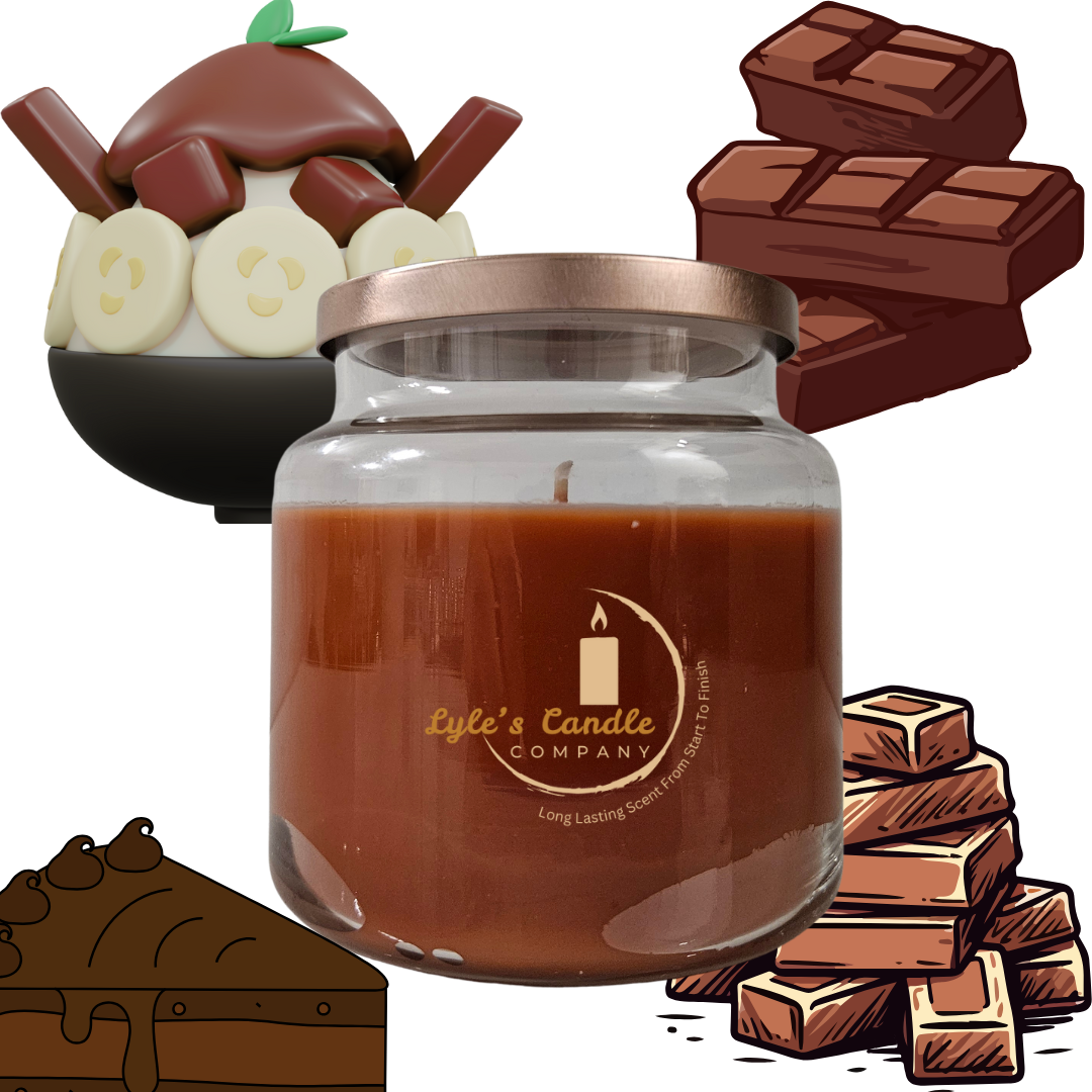 Chocolate Fudge Scented Candle🍫✨
