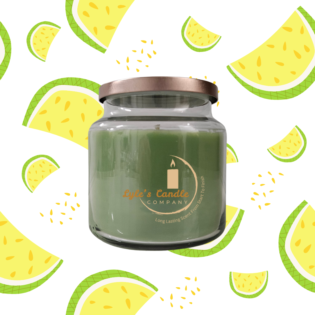 Honeydew Melon Scented Candle 🍈☀️✨