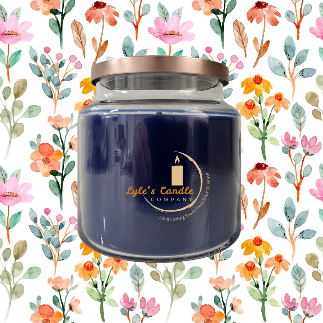 MP Floral Scented Candle 🌸✨