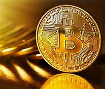 Moneda Conmemorativa de Bitcoin - Diseño en Oro