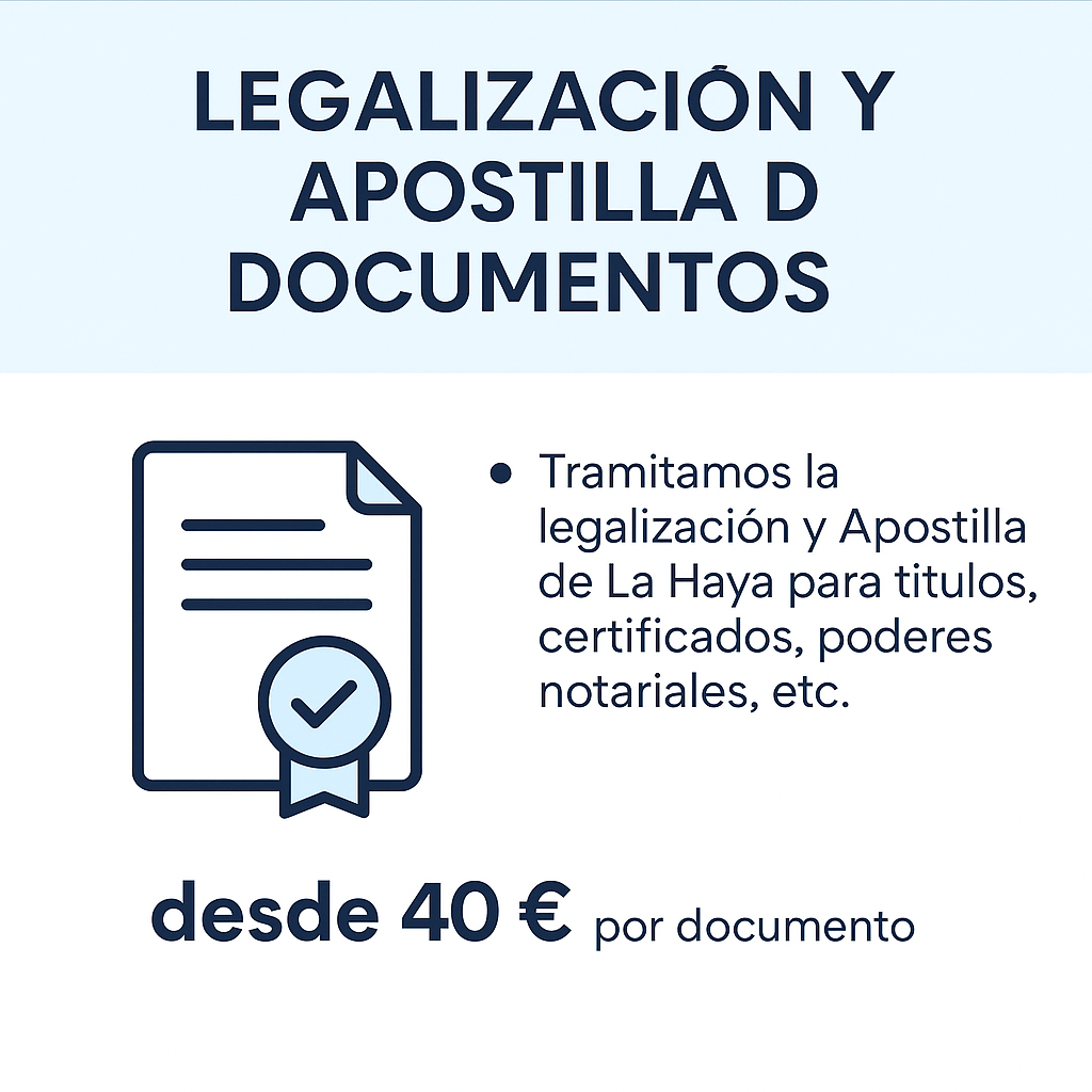 Legalización y Apostilla de documentos