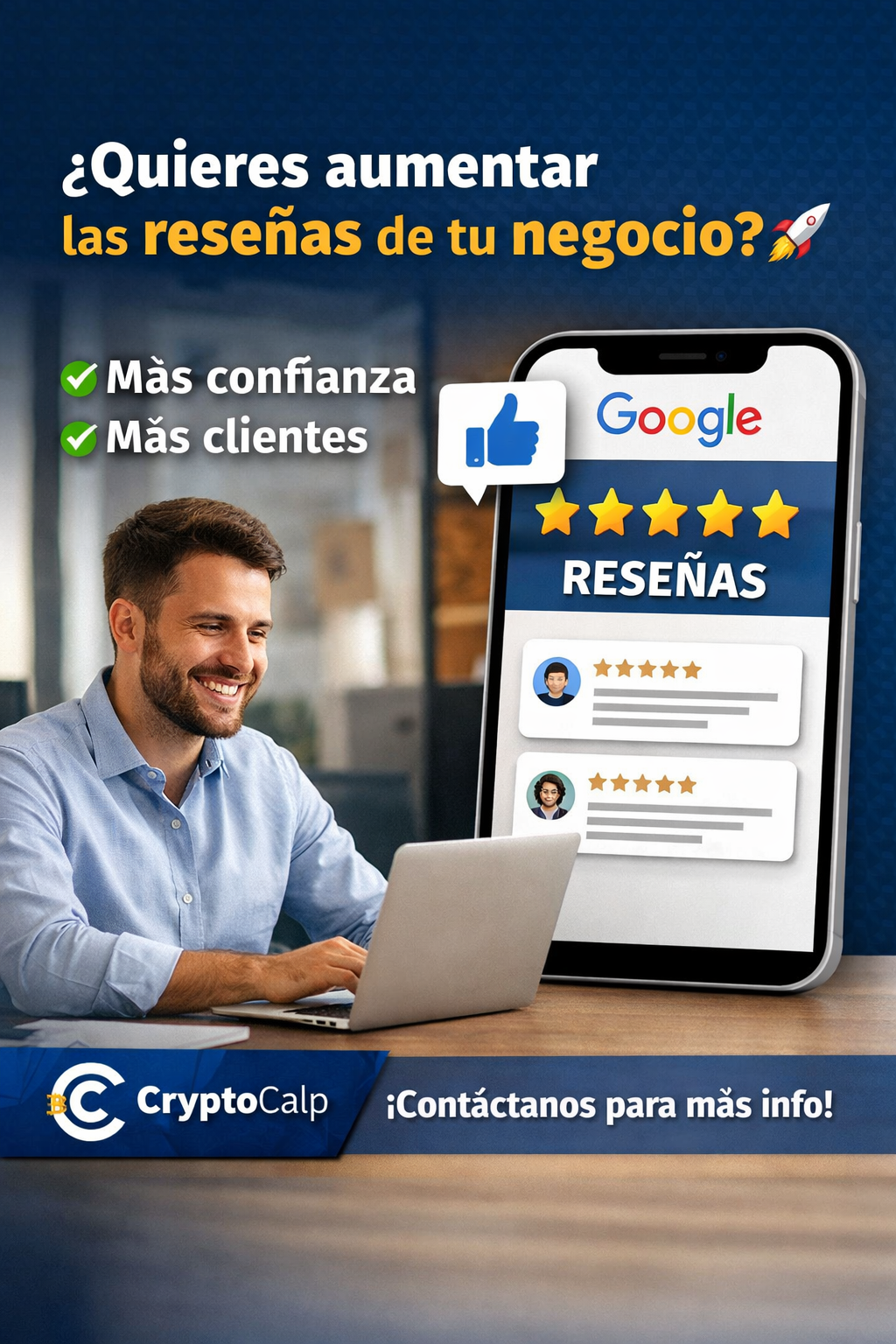 Servicio profesional de gestión de reseñas en Google