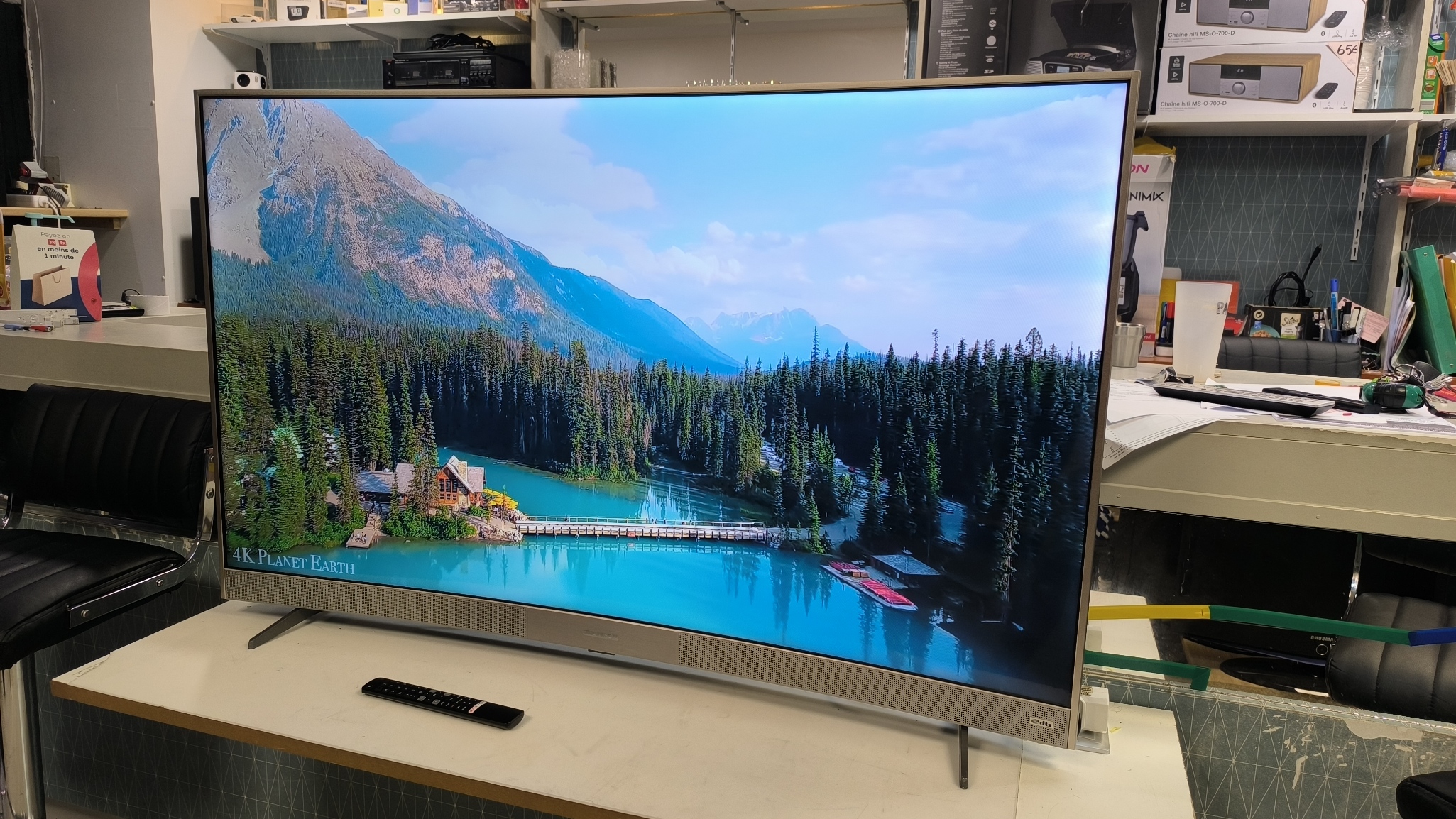 📺 THOMSON 55UC6586 (2019) – TV 55" incurvée, 4K UHD, Android TV