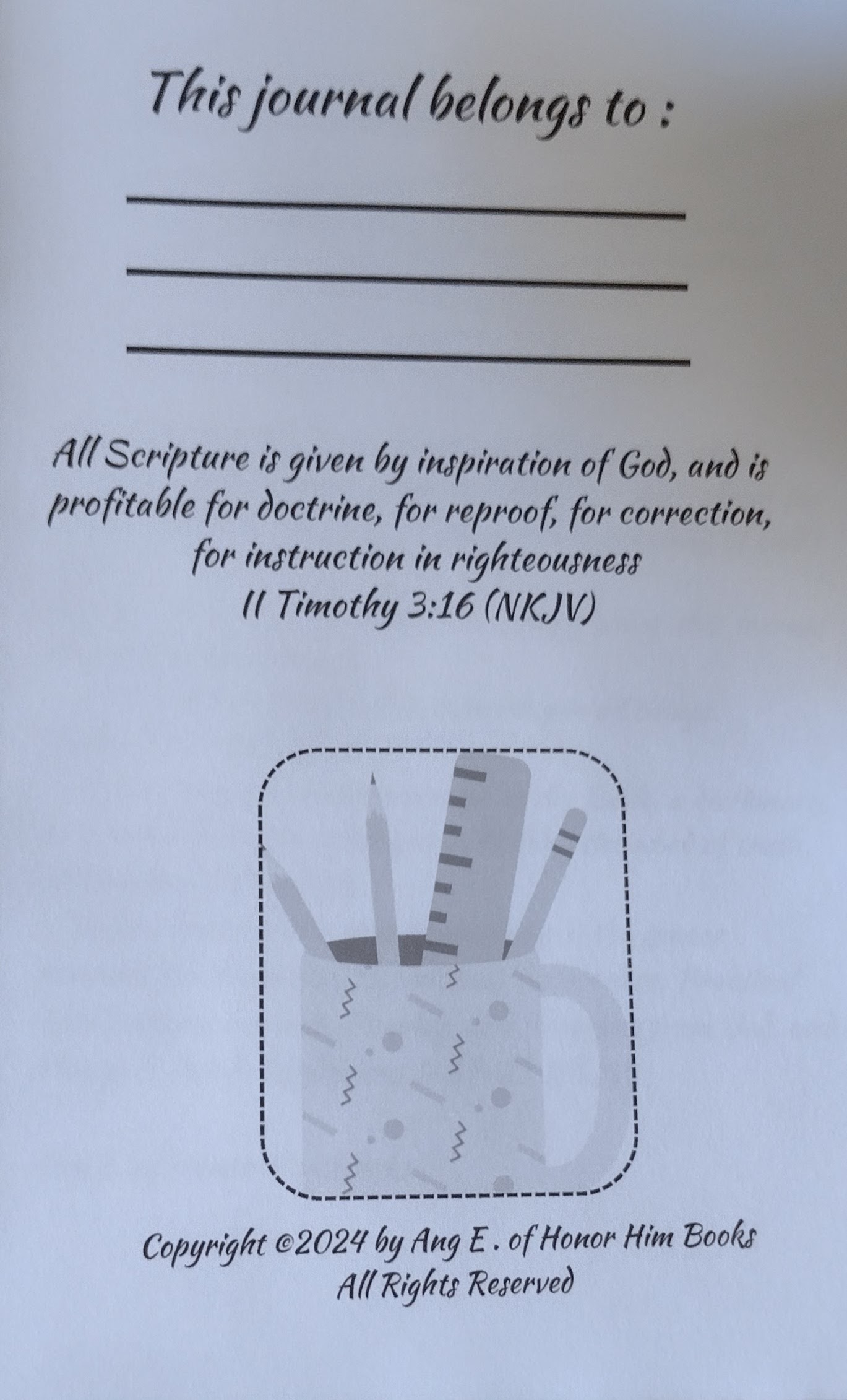 Scripture Writing Journal for Wisdom: (6" X 9") Volume 1 