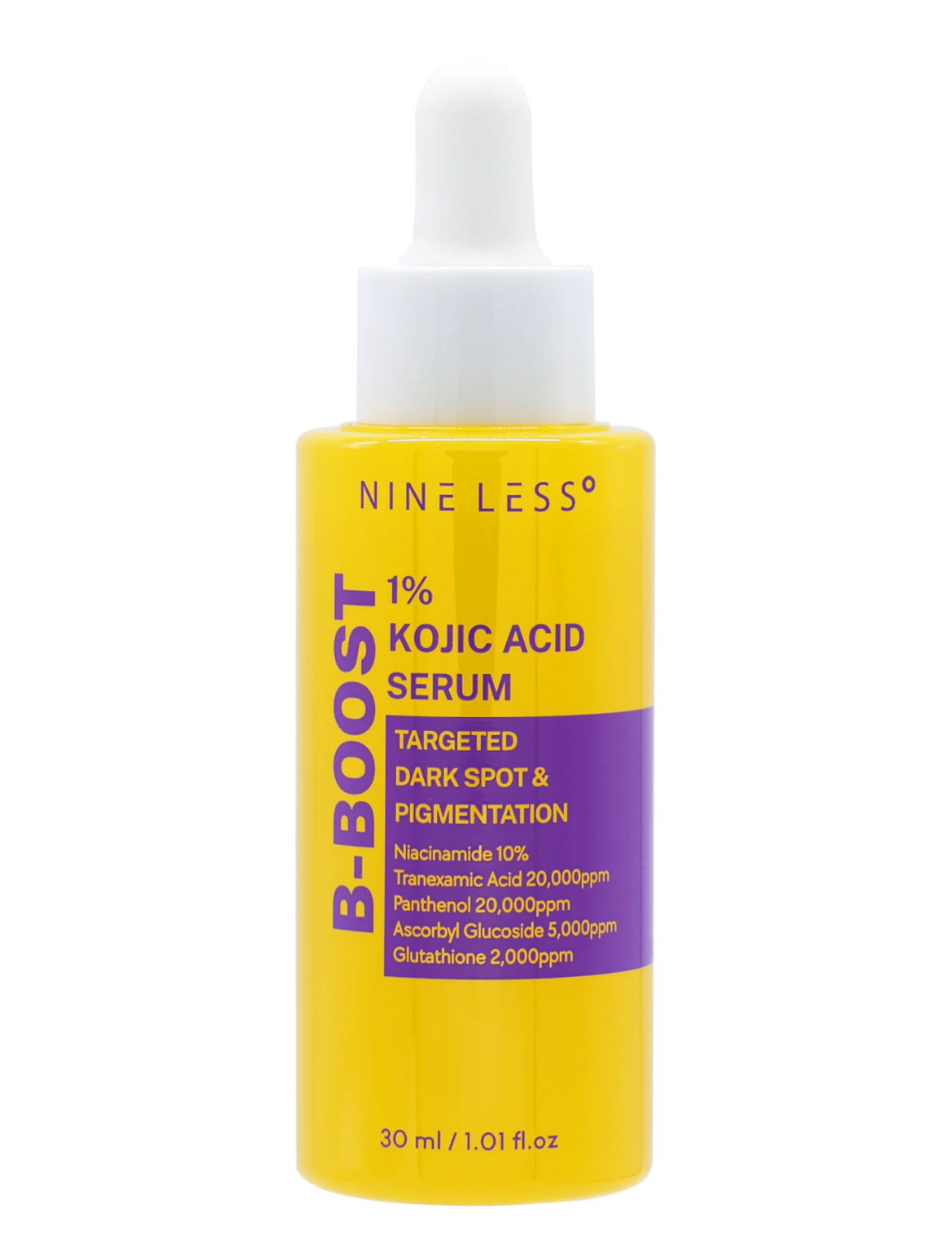 Nine Less-B-BOOST Sérum à l'acide kojique 1% 30 ml