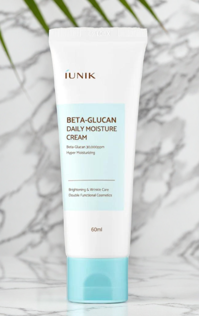 iUNIK - Crème hydratante Bêta-Glucane 60 ml