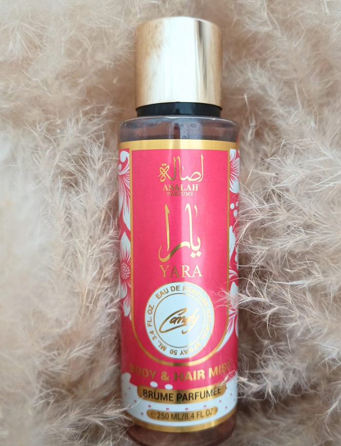 Brume parfumée Yara Candy 250 ml