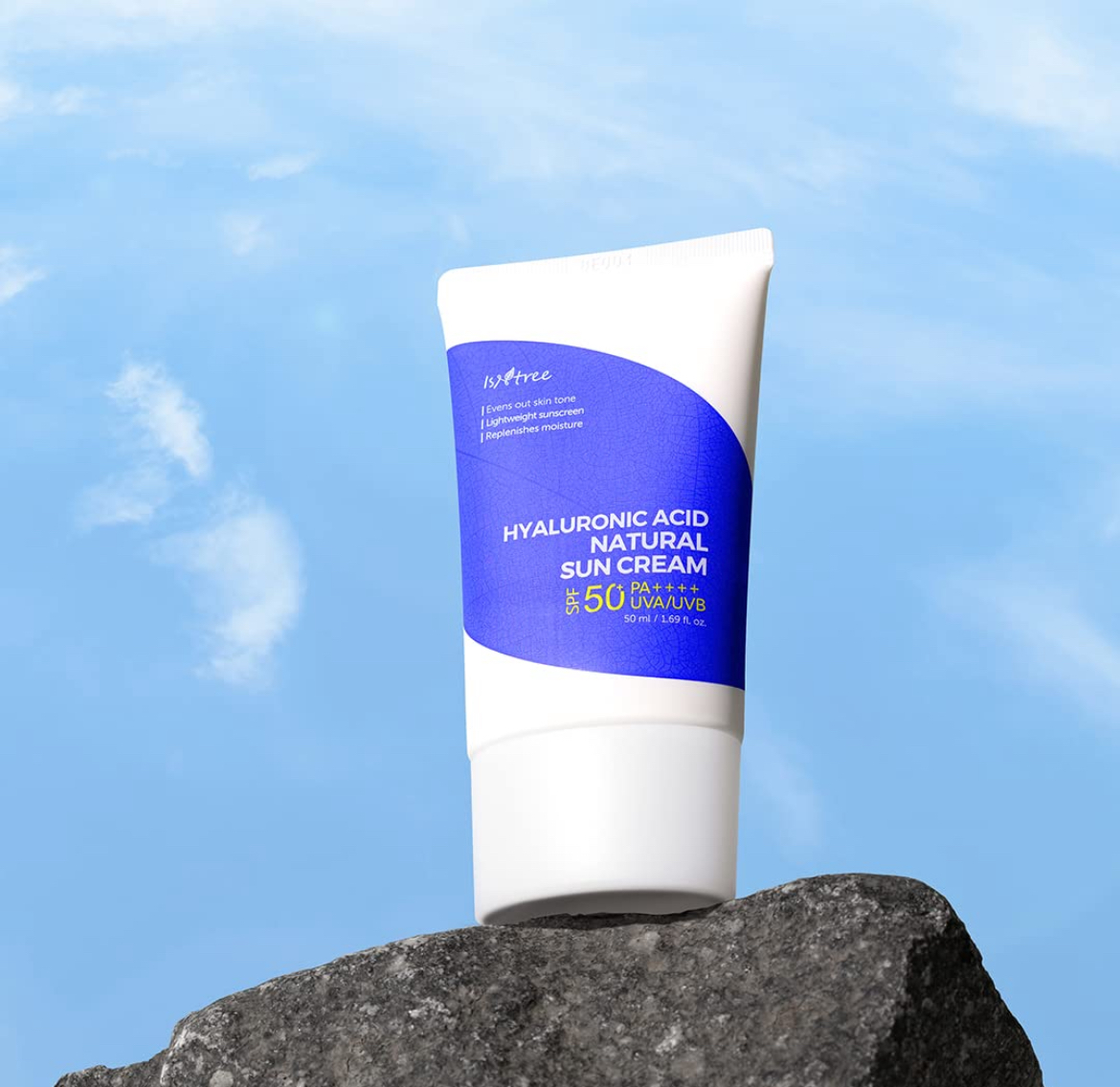 Isntree - Gel solaire à l'acide hyaluronique