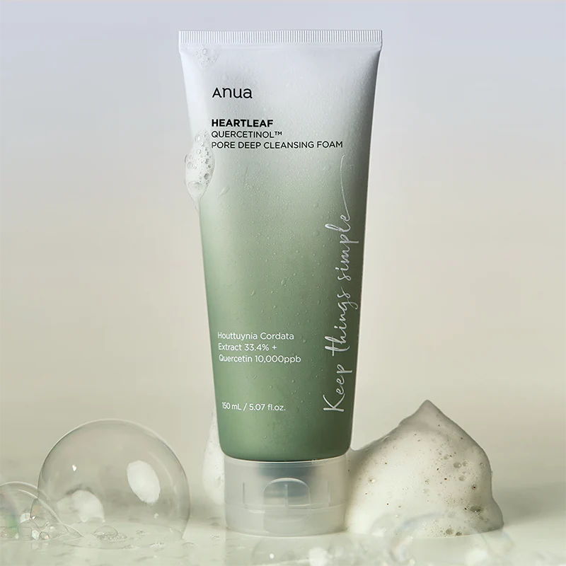 ANUA - Heartleaf Quercetinol Pore Deep Cleansing Foam (150 ml)