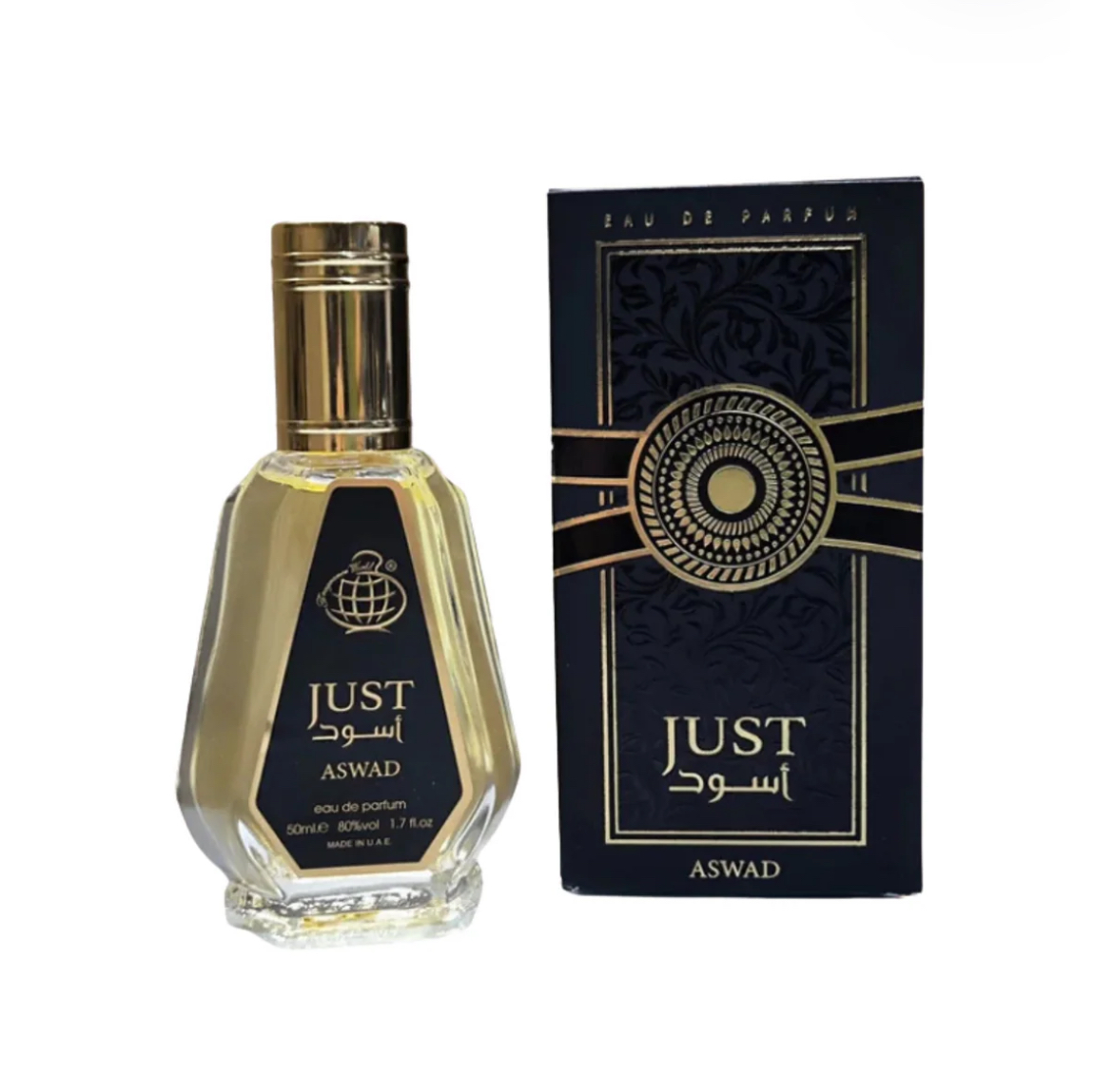 Eau de parfum Just Aswad 50 ml ( Homme)