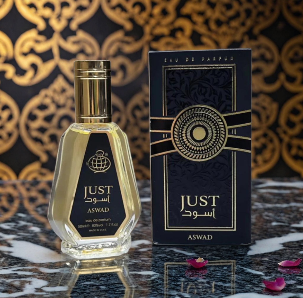 Eau de parfum Just Aswad 50 ml ( Homme)