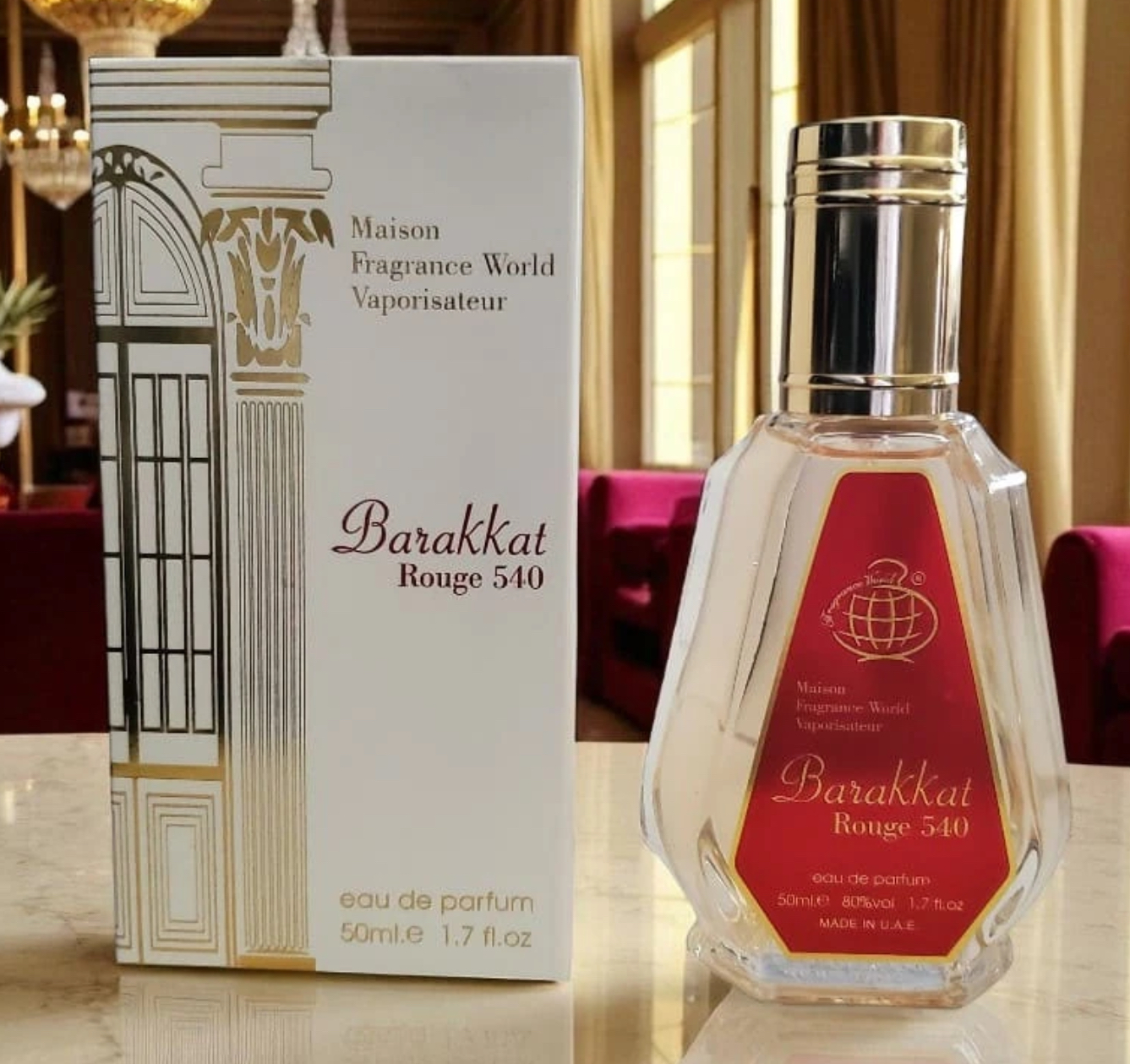 Barakkat Rouge 540 – Eau de Parfum Dubaï 50 ml 