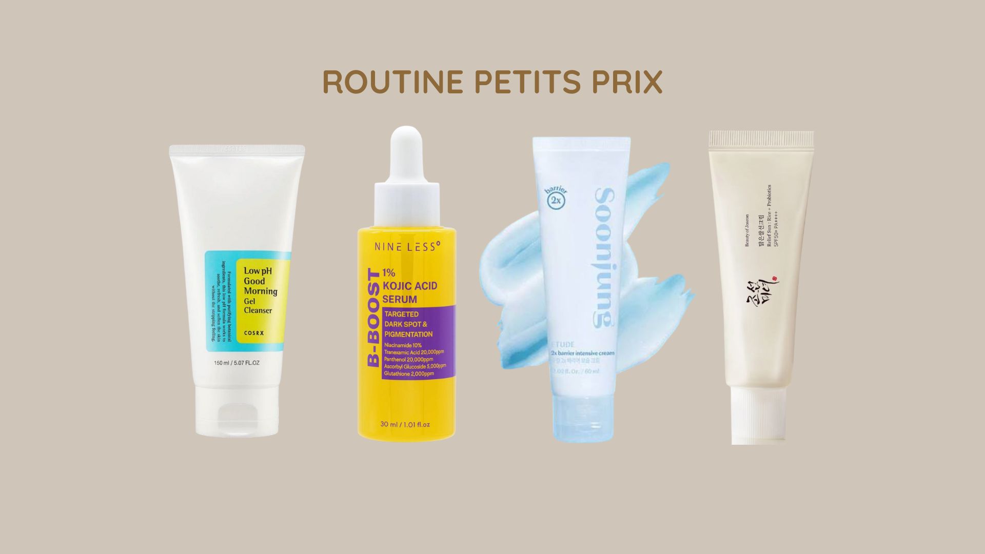 ⭐ Routine Petit Prix - & Teint Uniforme