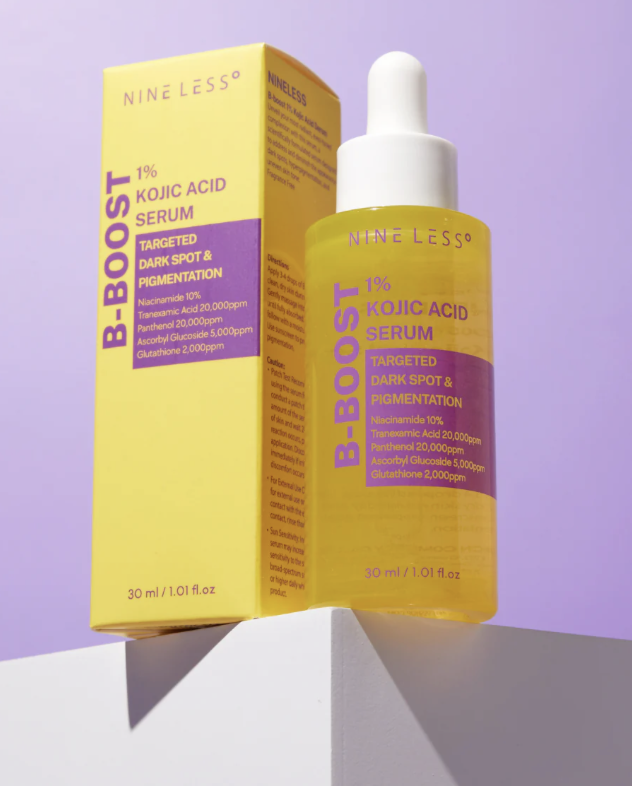 Nine Less-B-BOOST Sérum à l'acide kojique 1% 30 ml