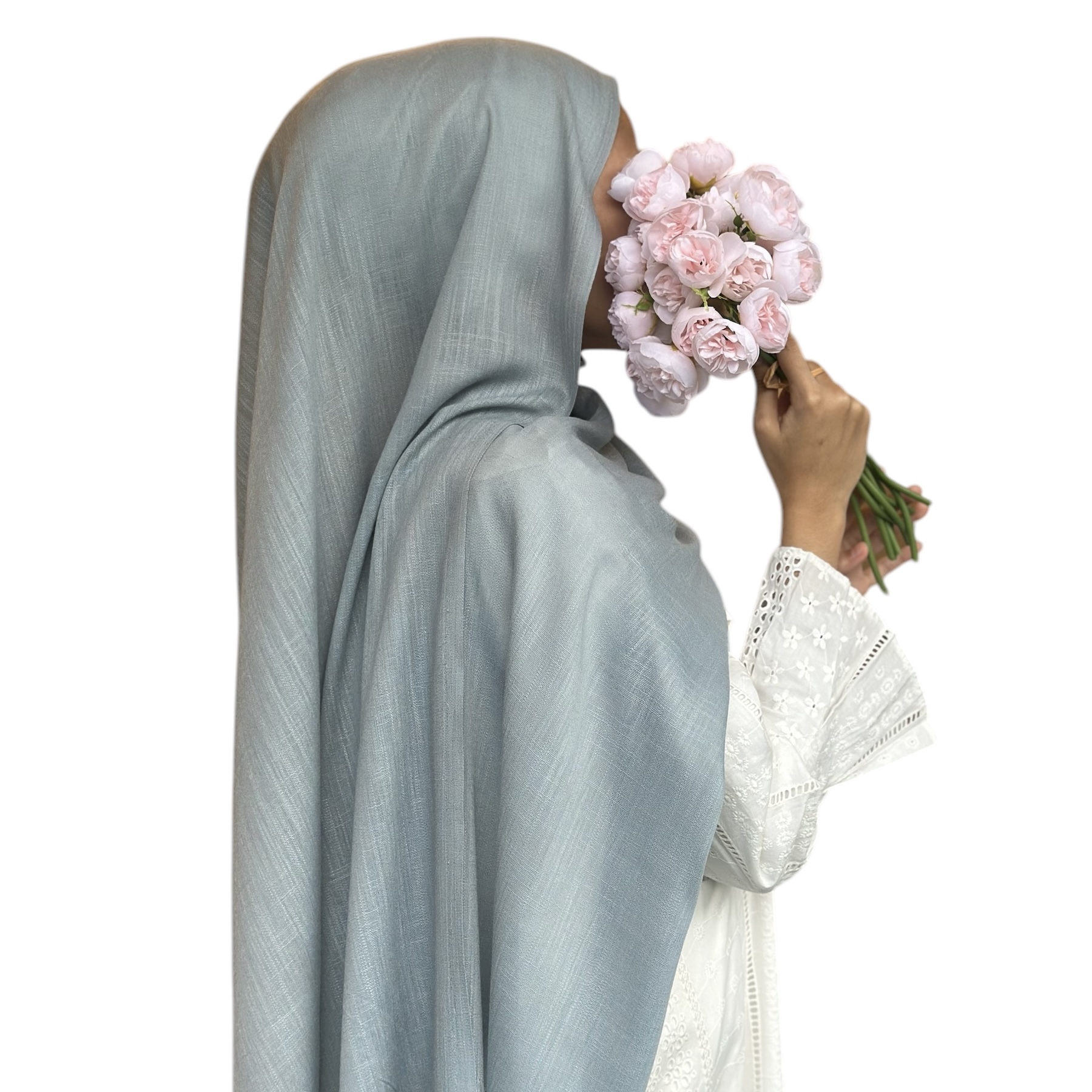 Bamboo Shawl in Ash Grey