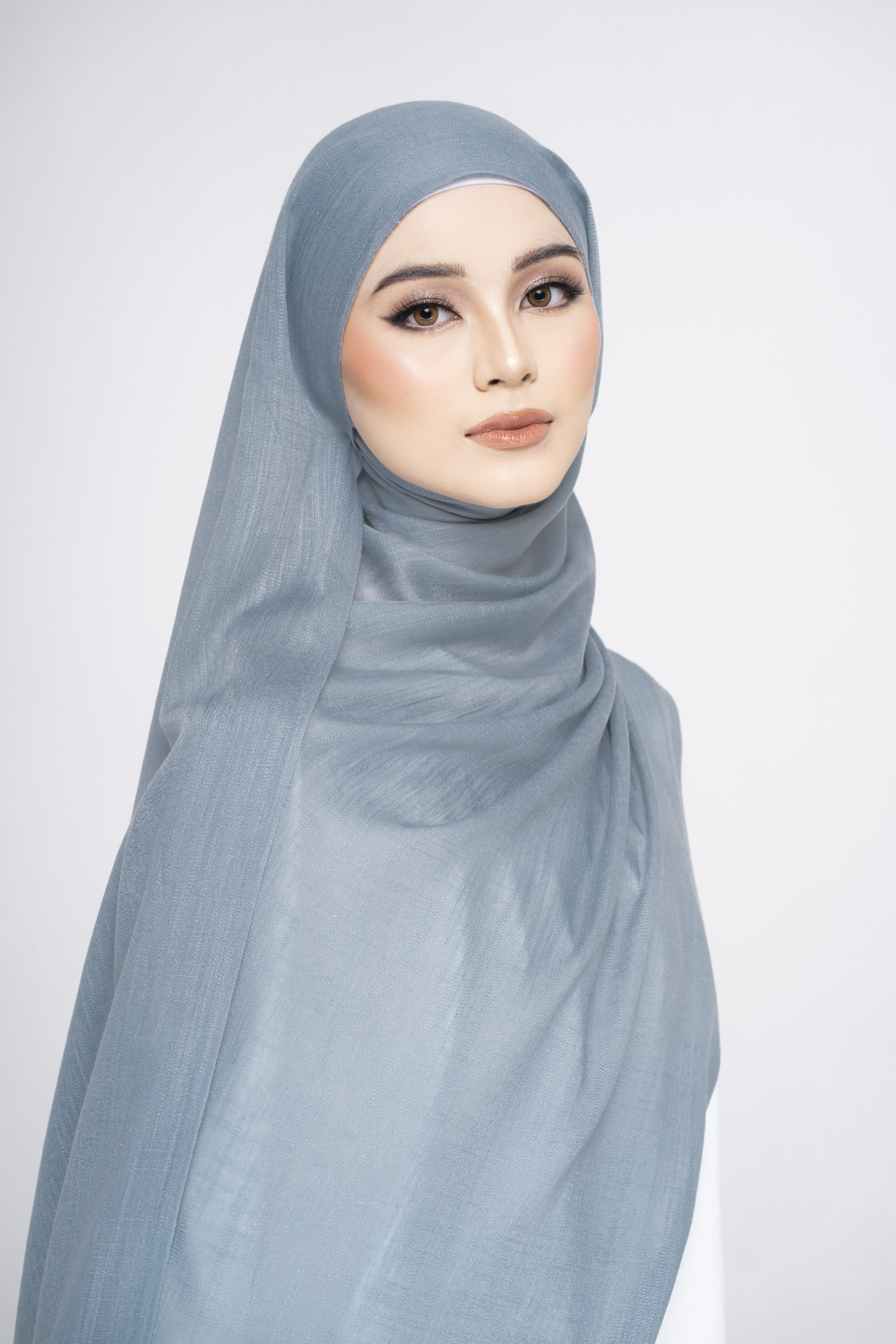 Bamboo Shawl in Ash Grey