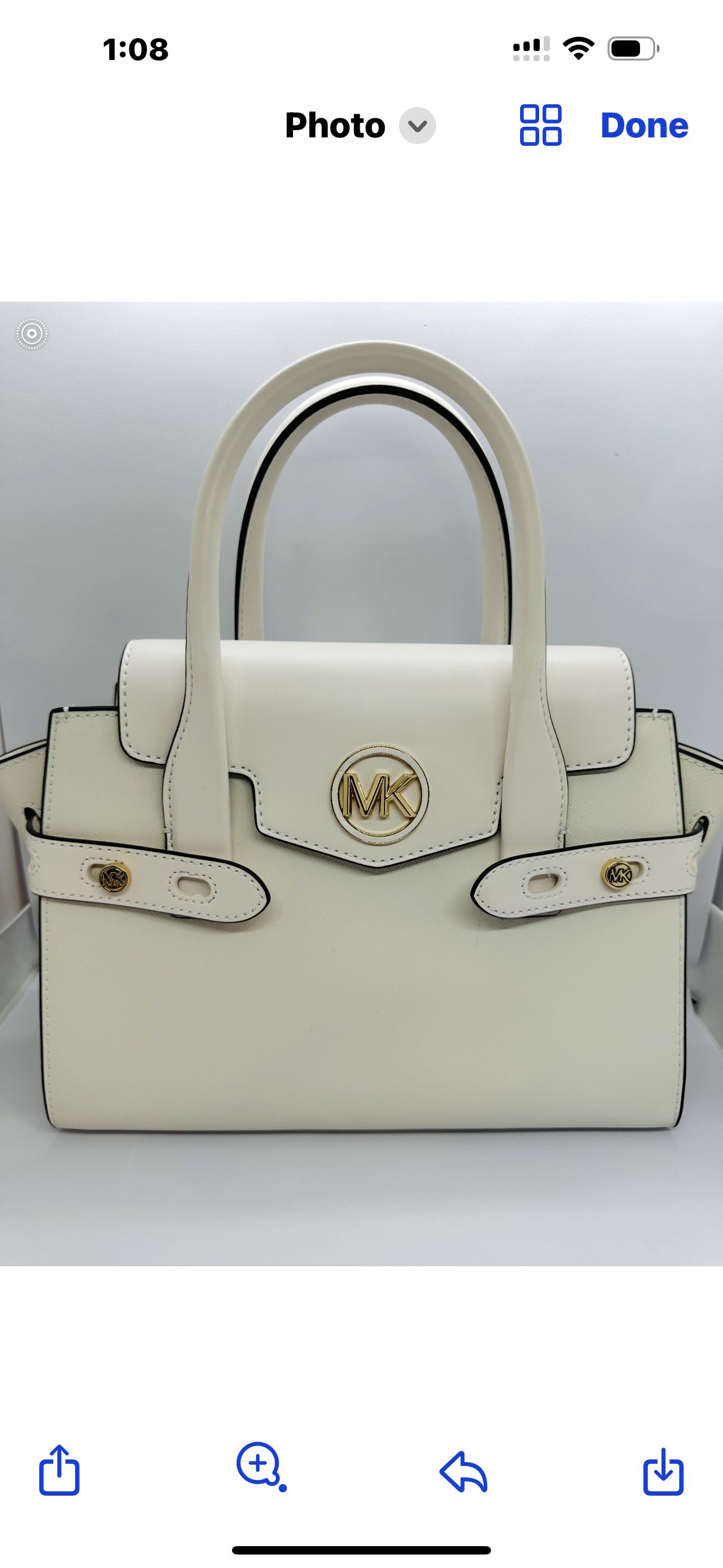 Michael Kors Carmen MD Flap Sachel