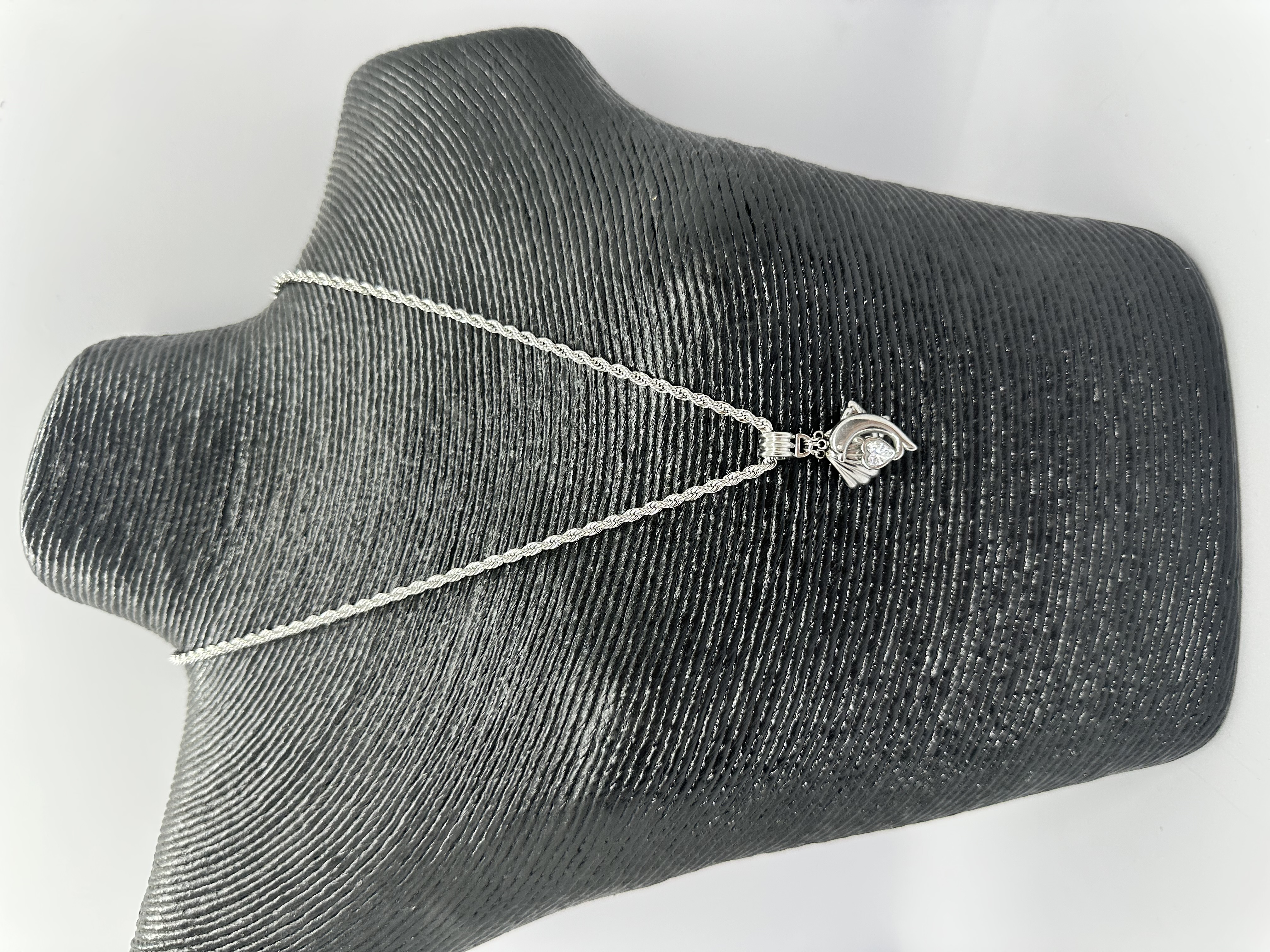 Stainless Steel Necklace with Dolphin, Shell and Starfish 