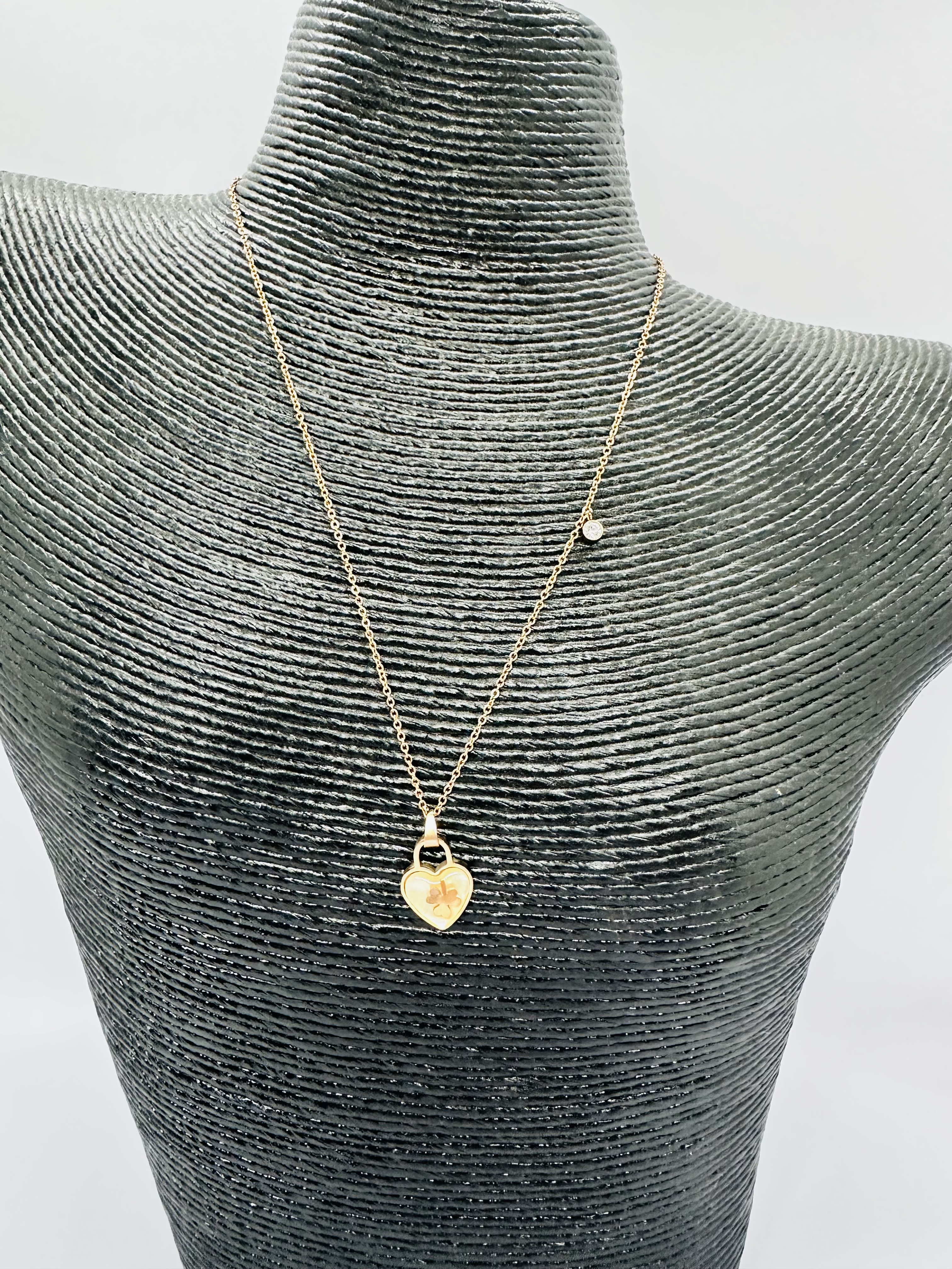 Stainless steel Heart Locket Necklace