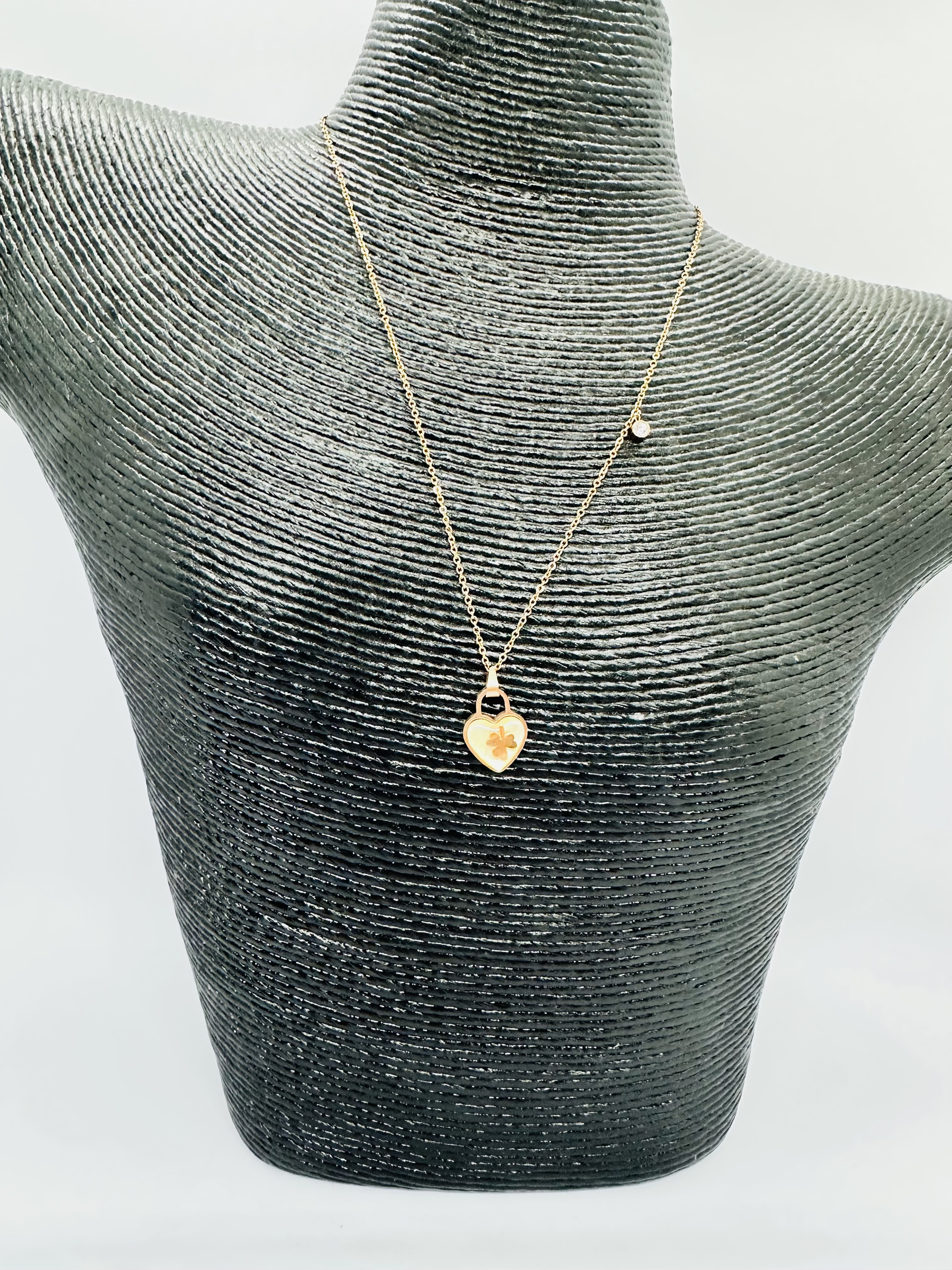 Stainless steel Heart Locket Necklace