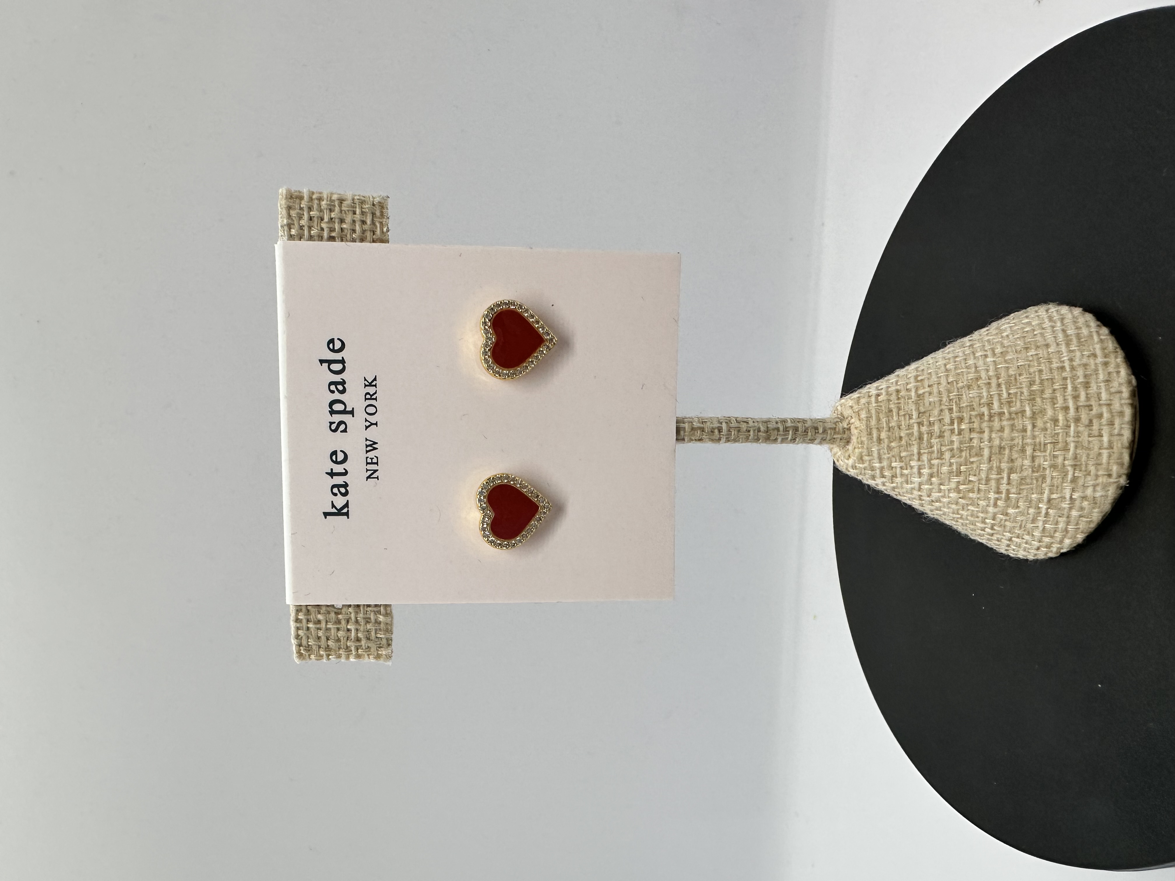 Kate Spade Heart Stud Earrings