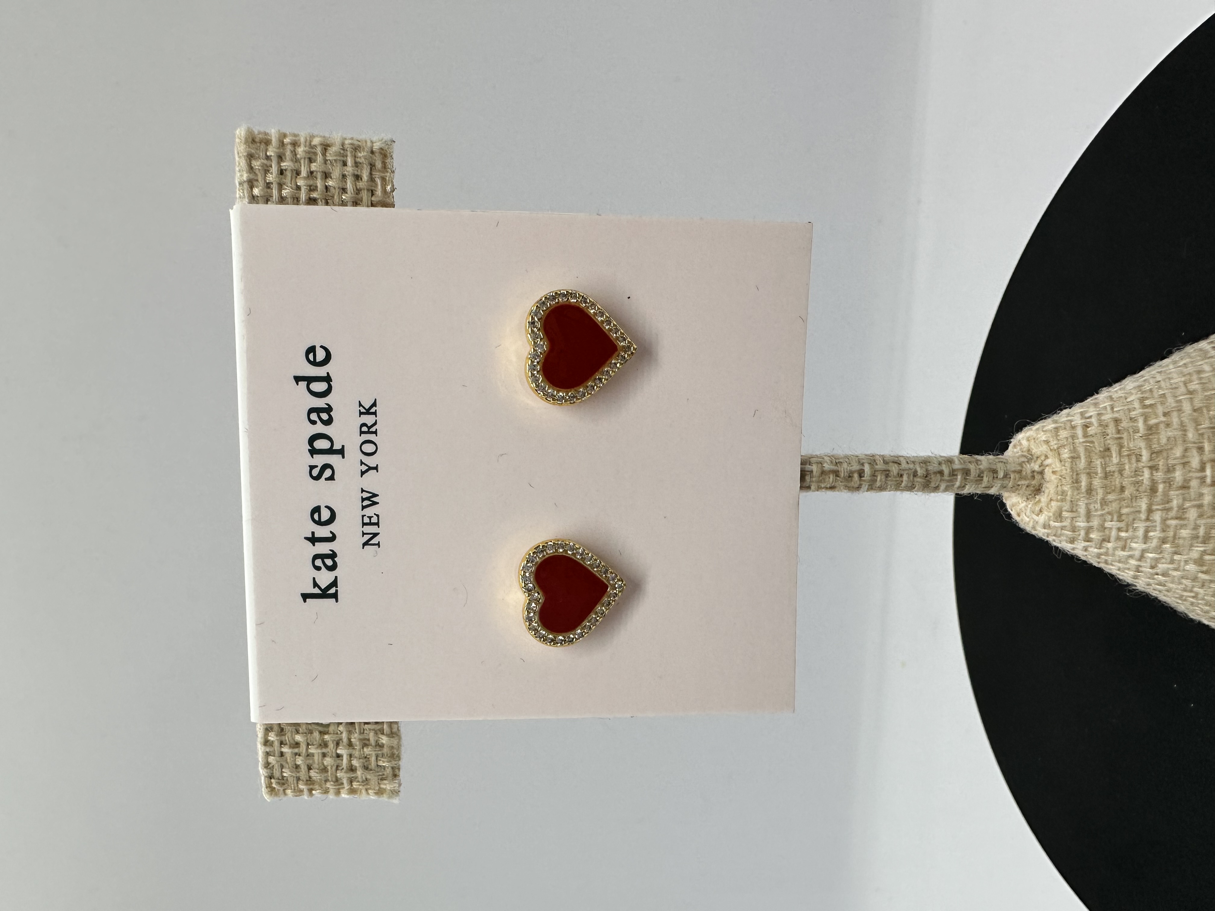 Kate Spade Heart Stud Earrings