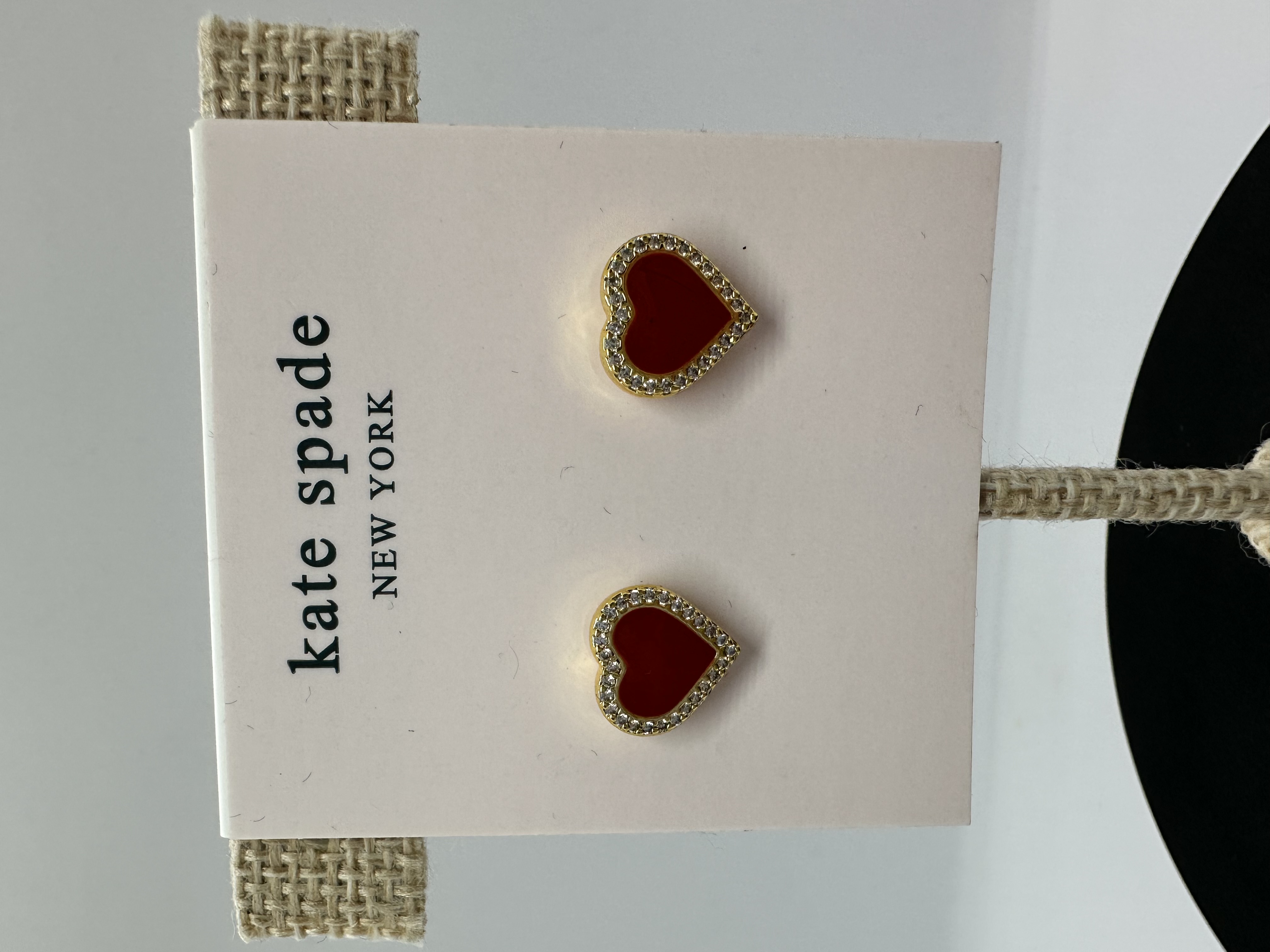 Kate Spade Heart Stud Earrings