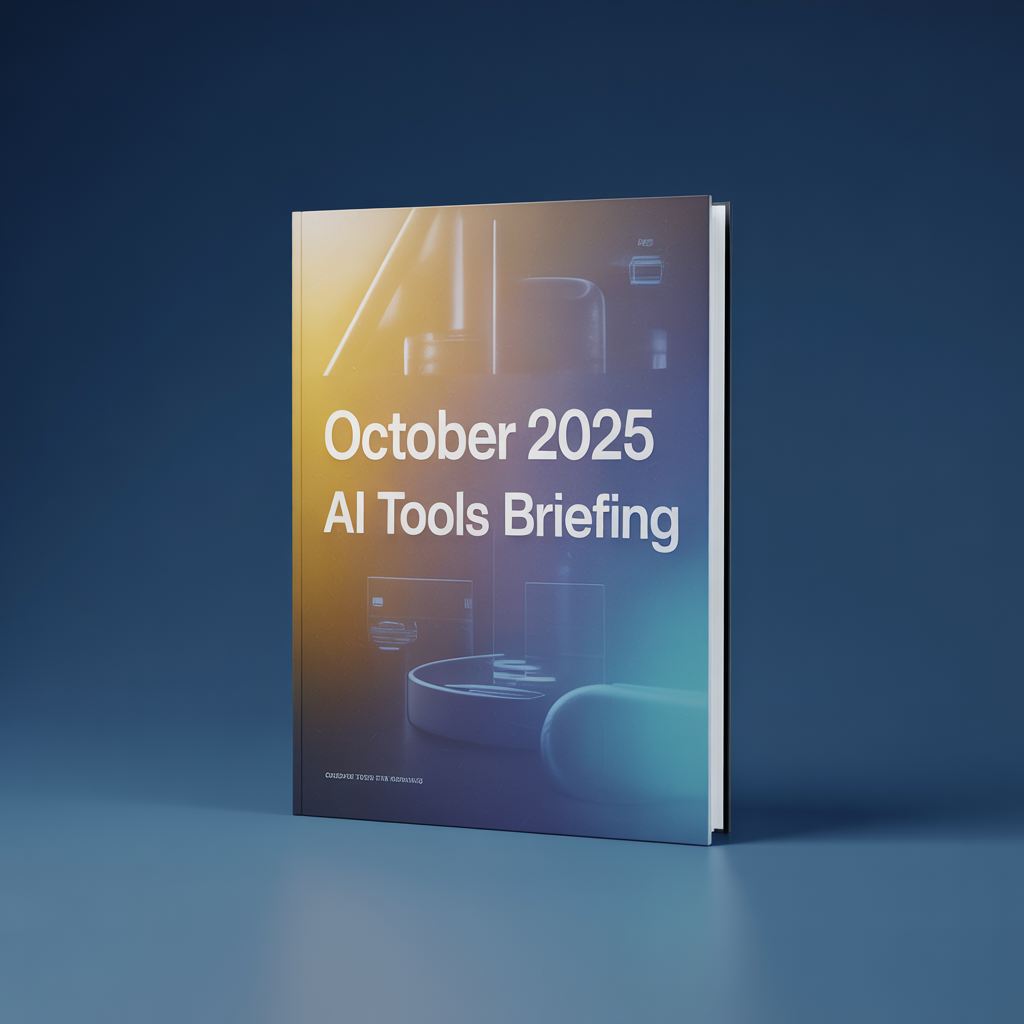 October 2025 AI Tools Briefing