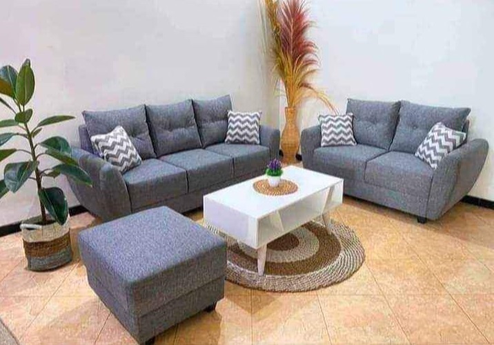 Modern Grey Living Room Set