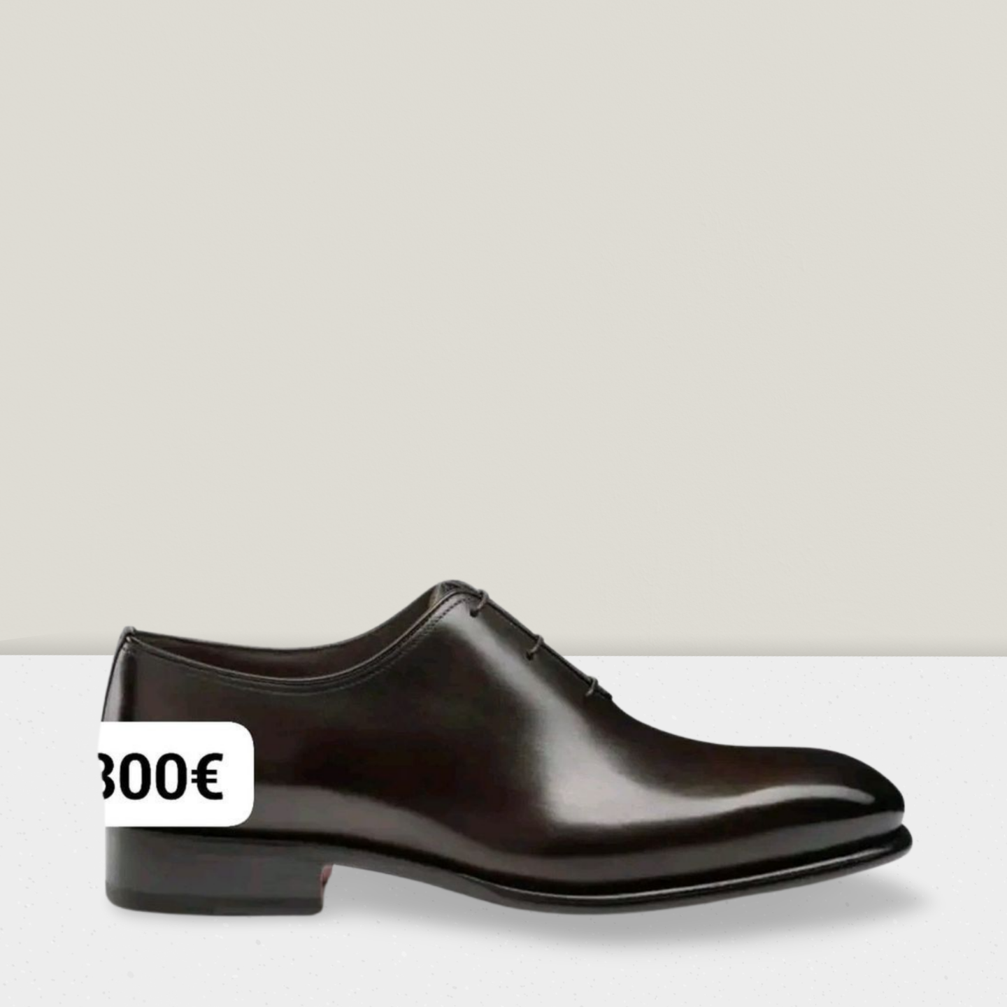 SANTONi Richelieu en cuir patiné 