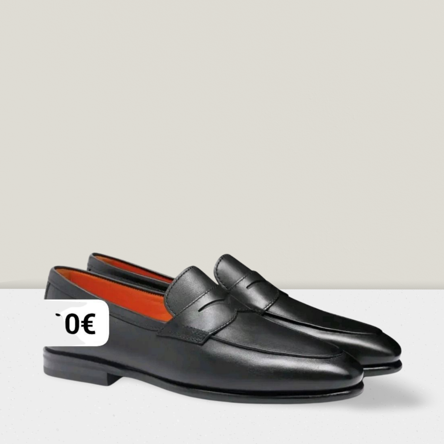 SANTONi Mocassins Carle en cuir 