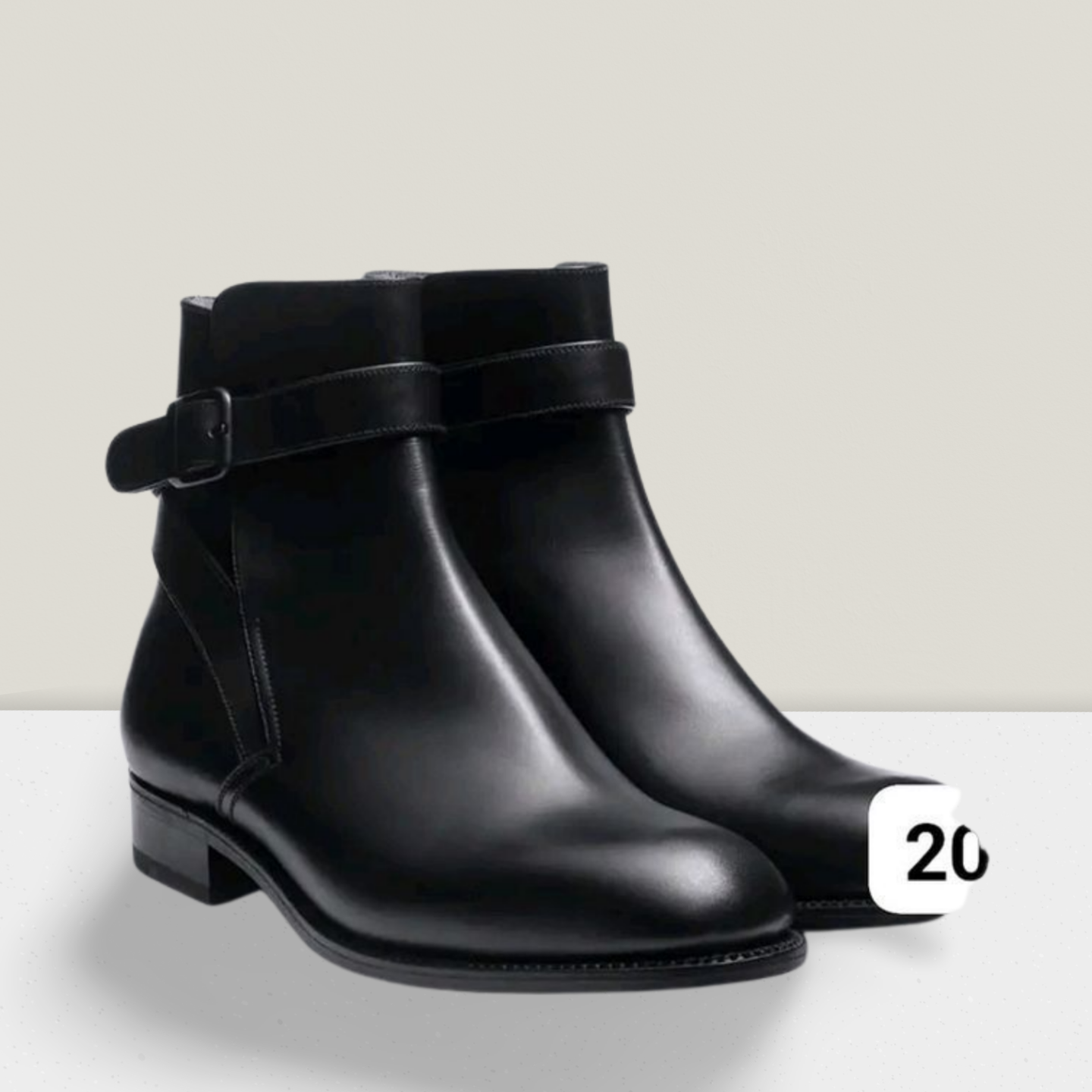 J.M WESTON Bottine Jodhpur noir