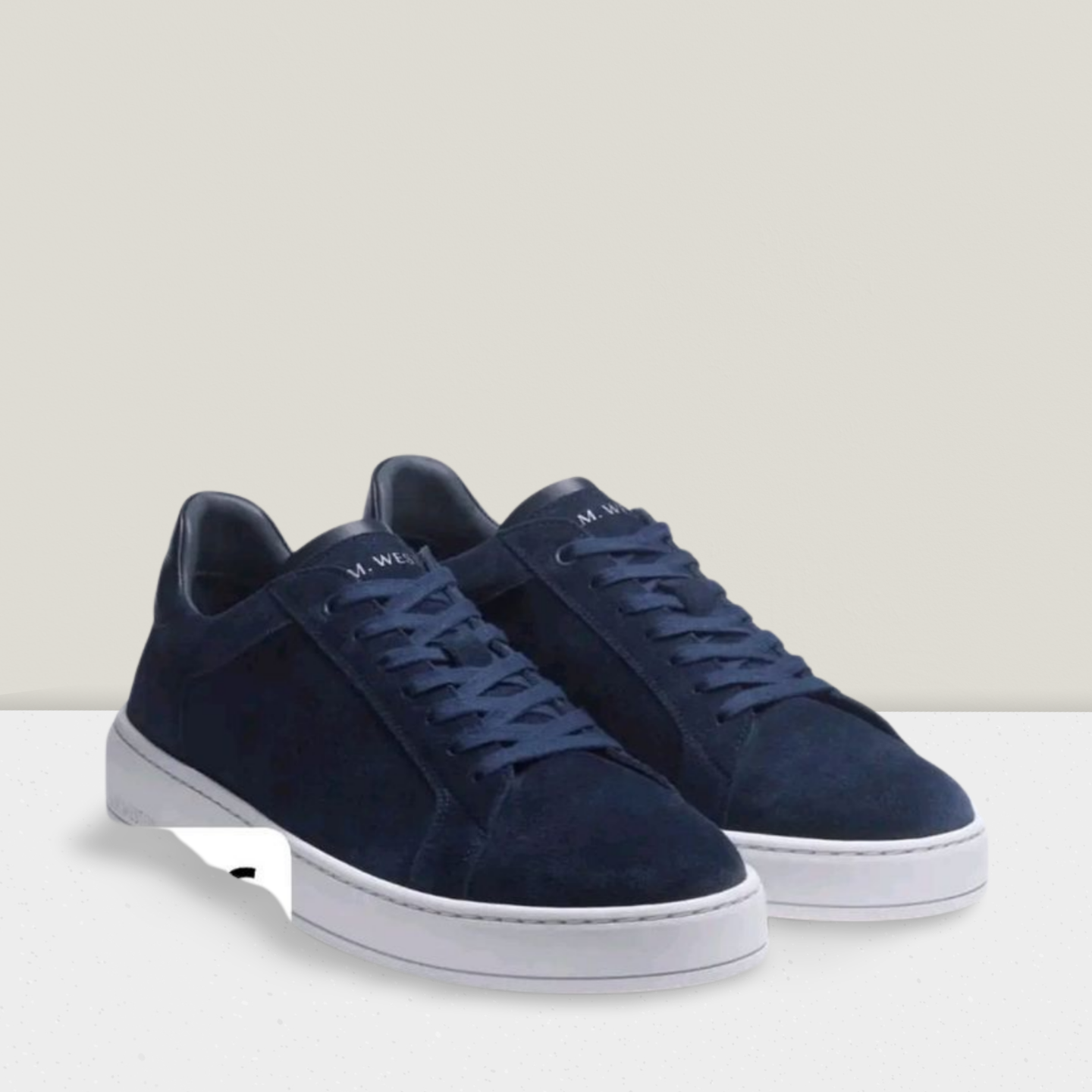 J.M WESTON Baskets on time bleues