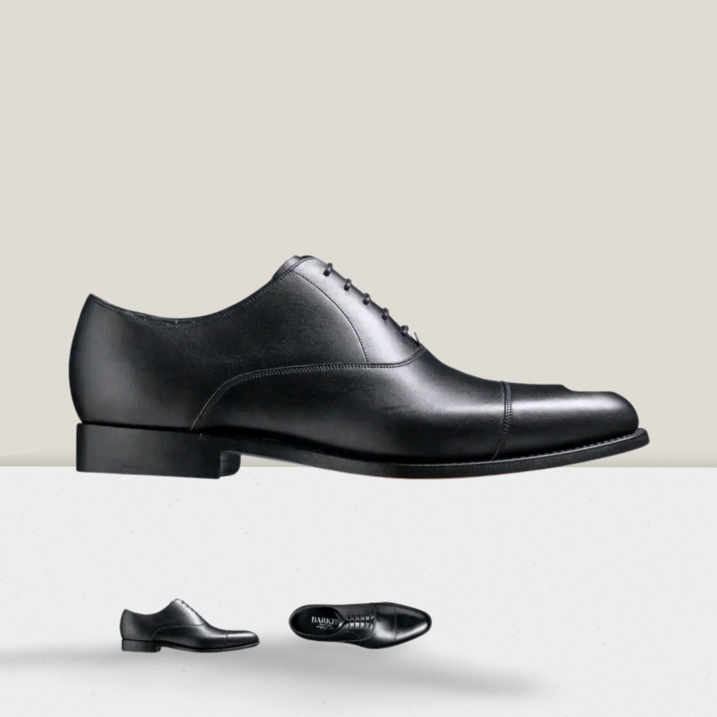 BARKER Tirelire Veau noir 