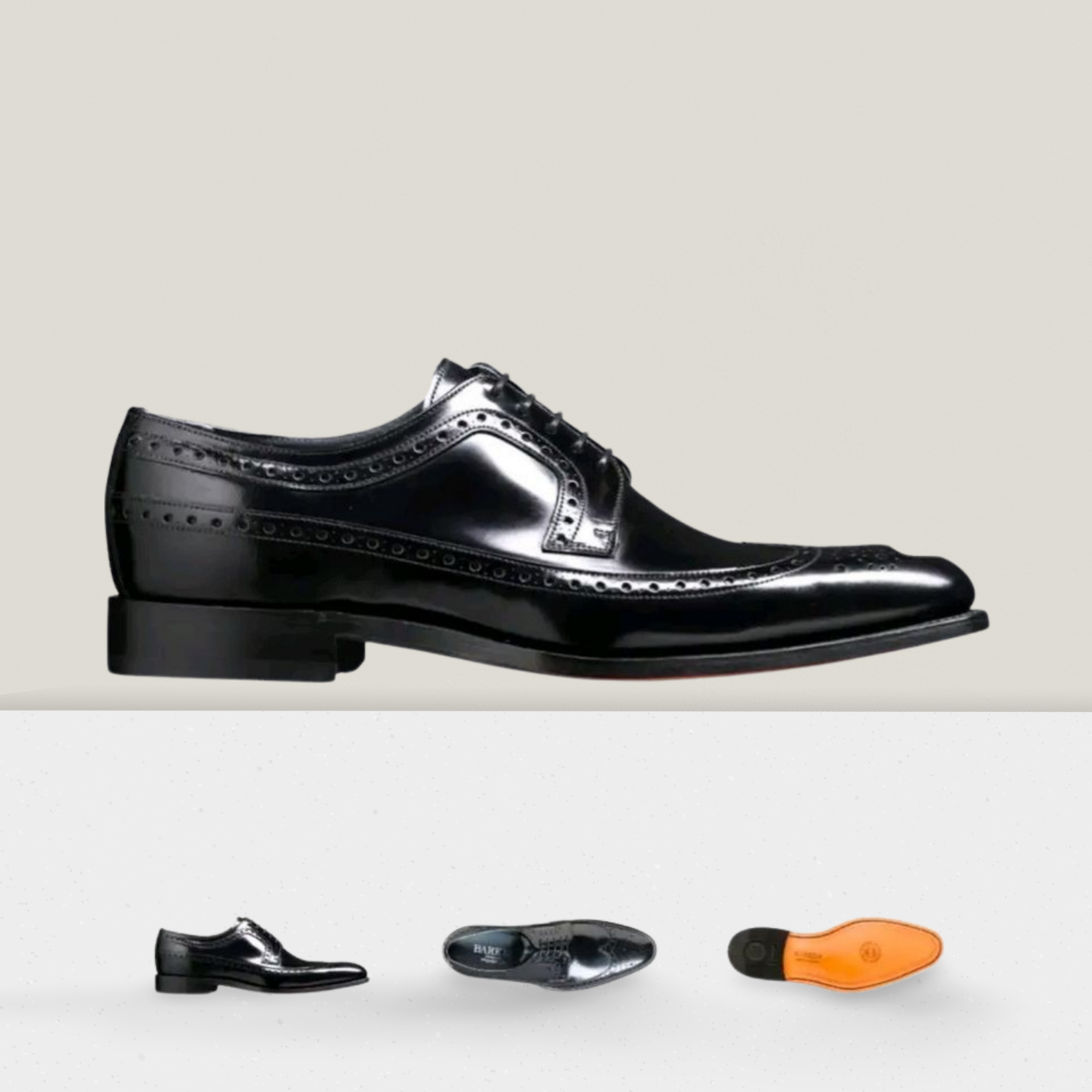 BARKER Woodbridge Noir brillant 