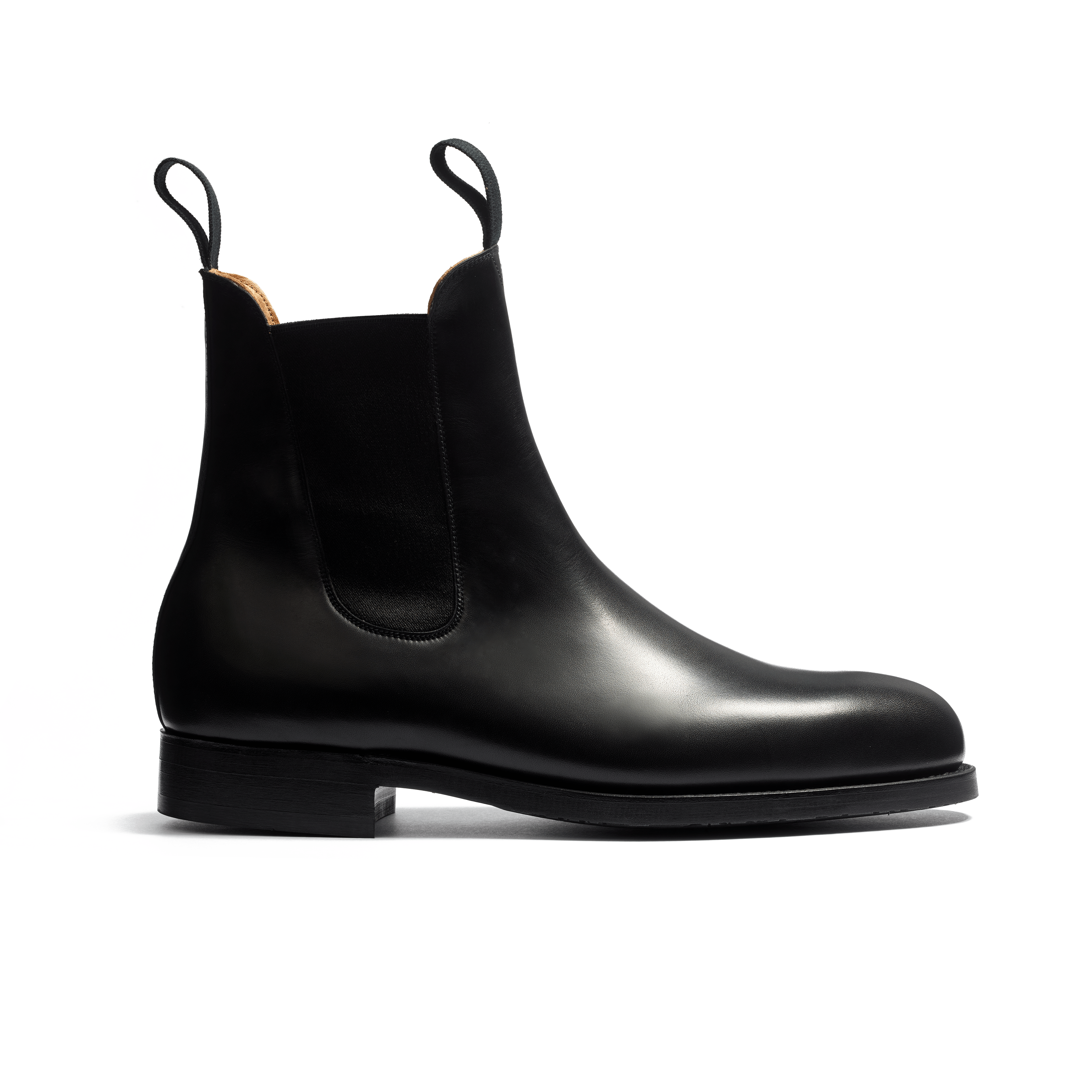 J.M WESTON Bottine cambre en cuir noir