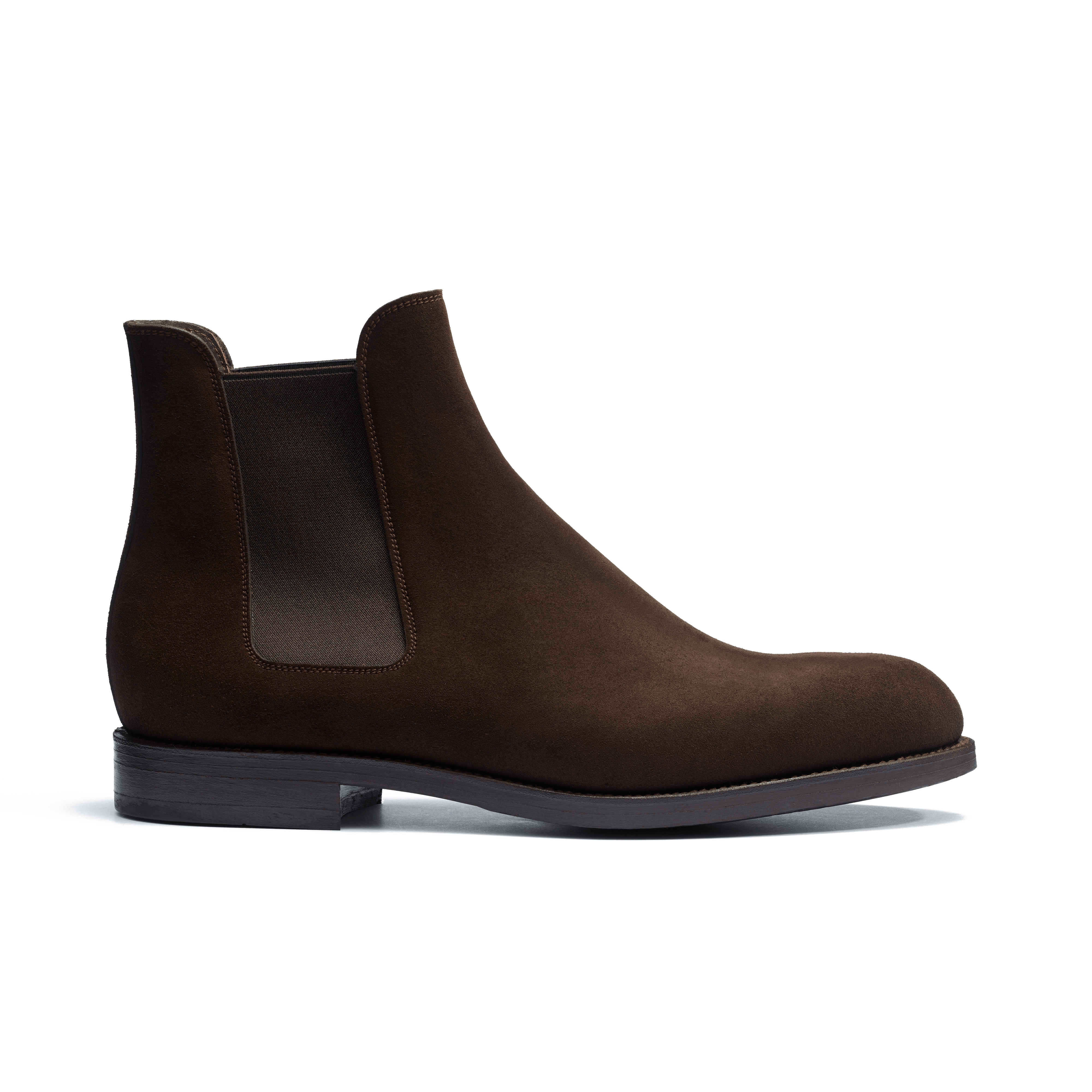 J.M WESTON Bottine cambre en cuir marron