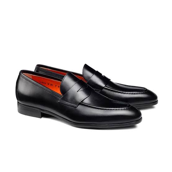 SANTONi Mocassins Carle en cuir 