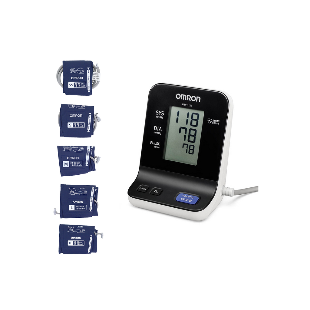 Tensiomètre automatique professionnel OMRON Pro HBP-1120 - 5 brassards